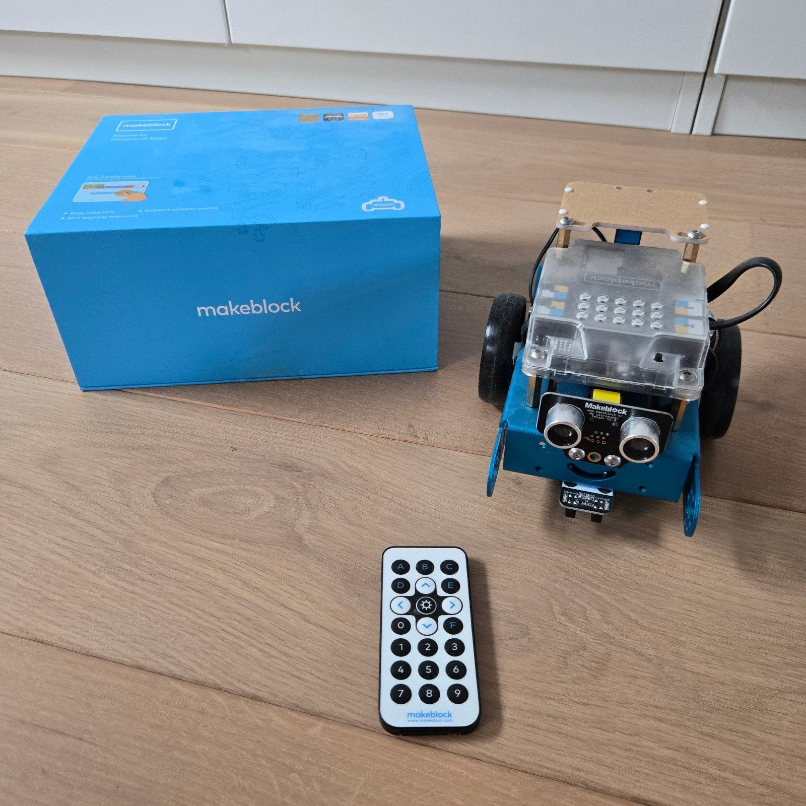 Makeblock mBot Explorer Kit - Programmeerbare Robot, Ophalen of Verzenden, Gebruikt, Bouwen, Met licht