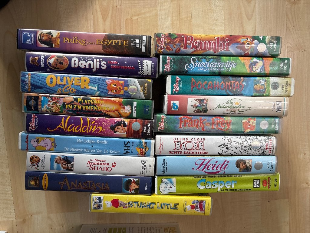 VHS film, Ophalen, Gebruikt, Film, Kleding