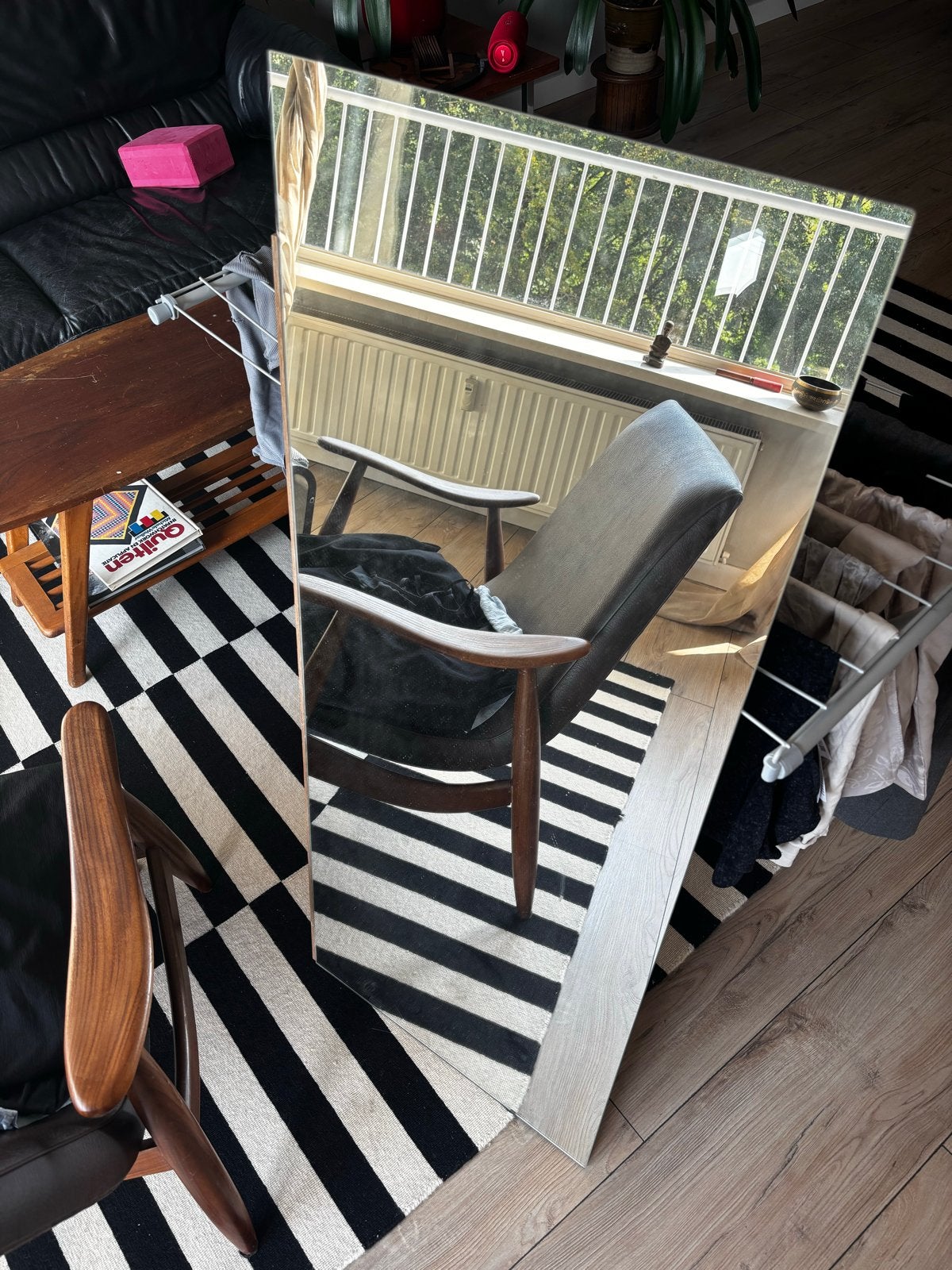 Nette en elegante spiegel (3 stuks beschikbaar), Huis en Inrichting, Ophalen, Minder dan 50 cm, Gebruikt, 100 tot 150 cm