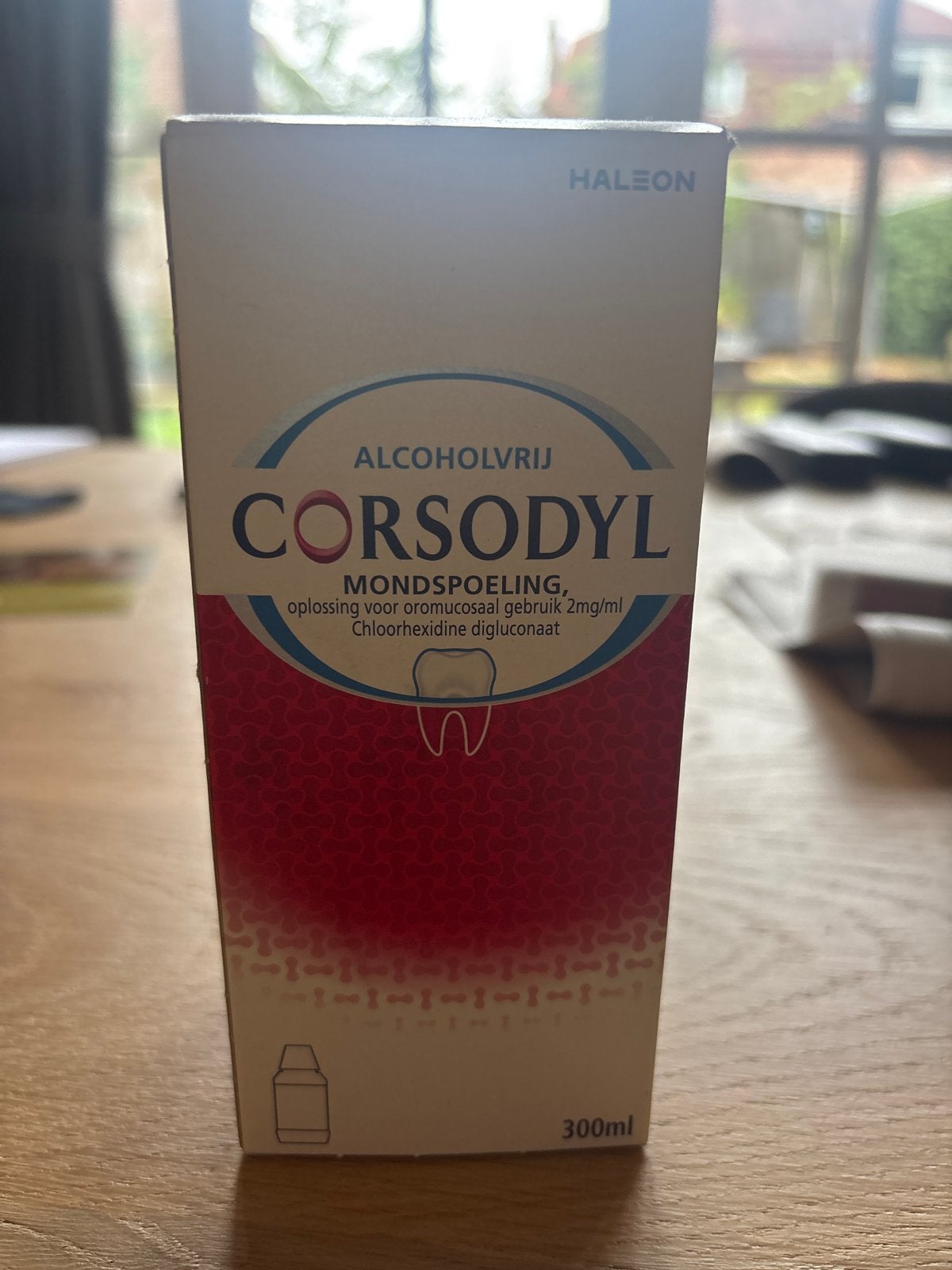 Corsodyl Mondspoeling Alcoholvrij 300ml, Ophalen, Nieuw, Overige typen