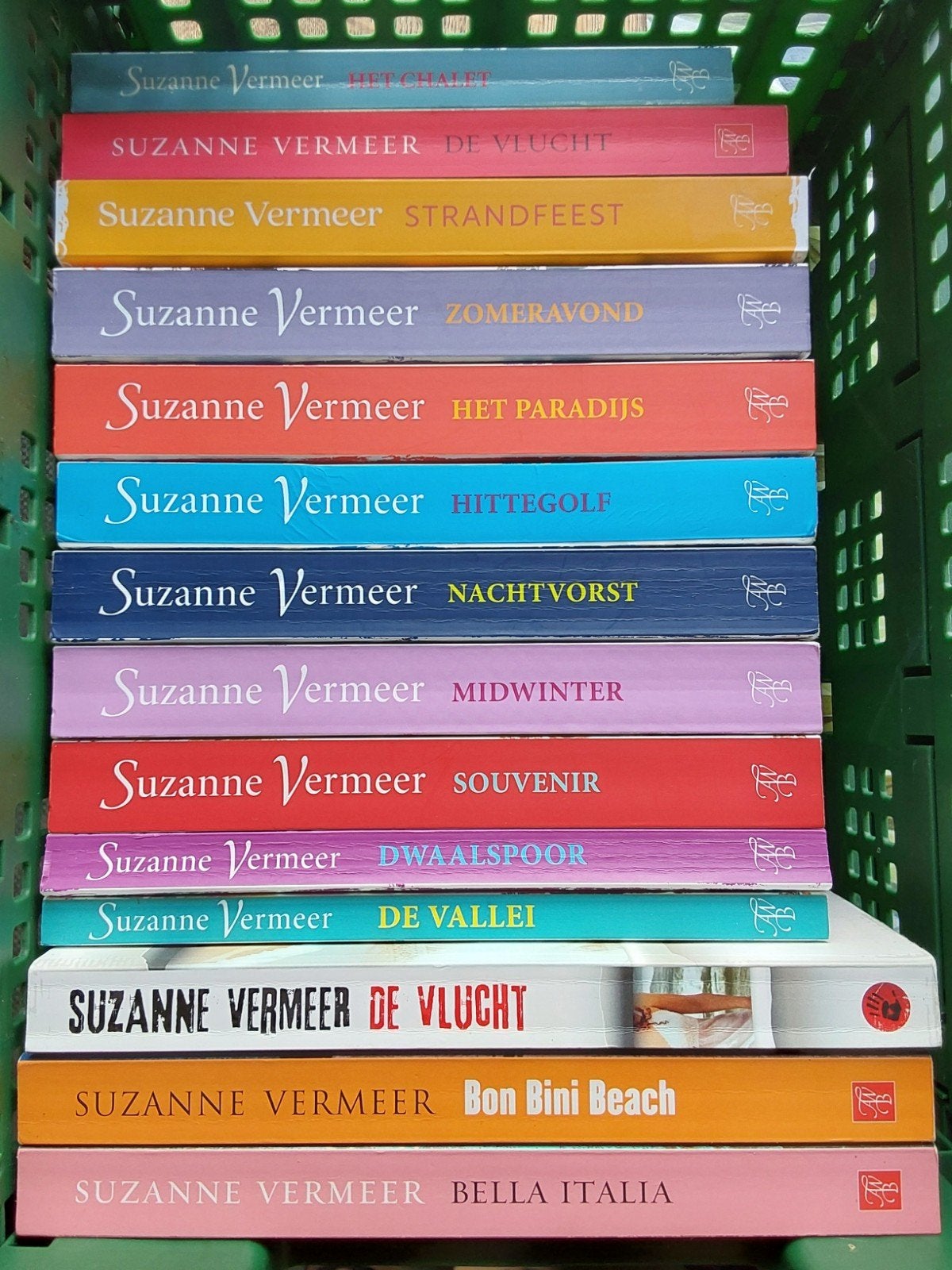 Suzanne Vermeer Boeken Collectie - 14 Spanning & Romans, Ophalen of Verzenden, Gelezen, Suzanne Vermeer, Nederland