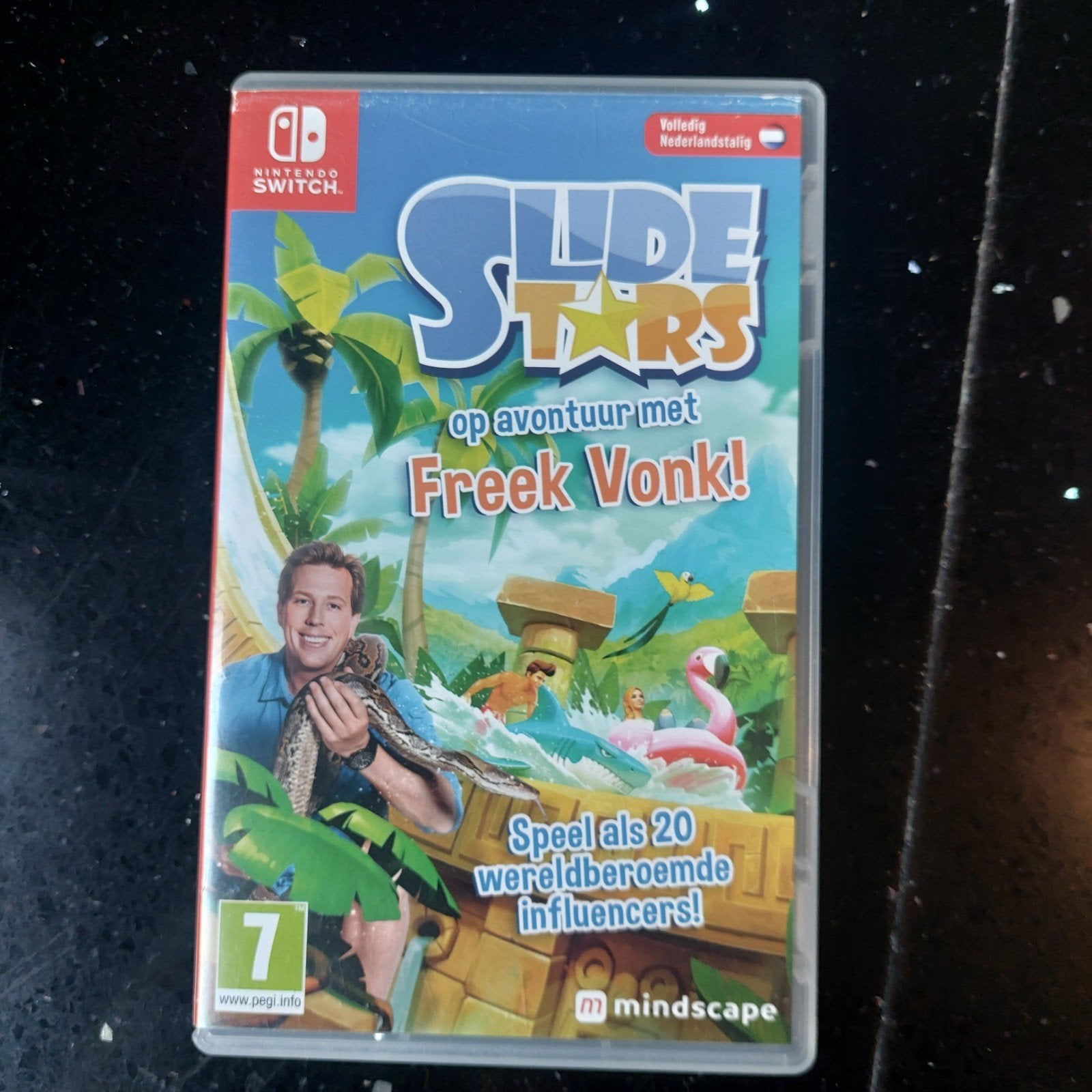 Slide Stars op avontuur met Freek Vonk! Nintendo Switch, Ophalen of Verzenden, Zo goed als nieuw, Met games