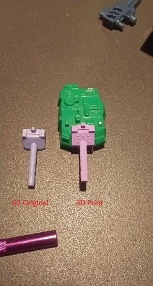 transformers pretender bludgeon TANK TURRET, Verzamelen, Transformers, G1, Ophalen of Verzenden, Nieuw, Decepticons