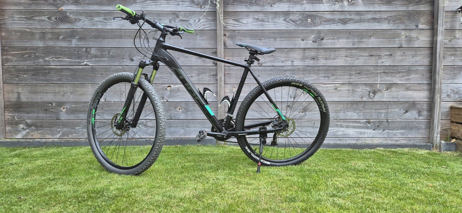 Cube Analog mountainbike, Ophalen