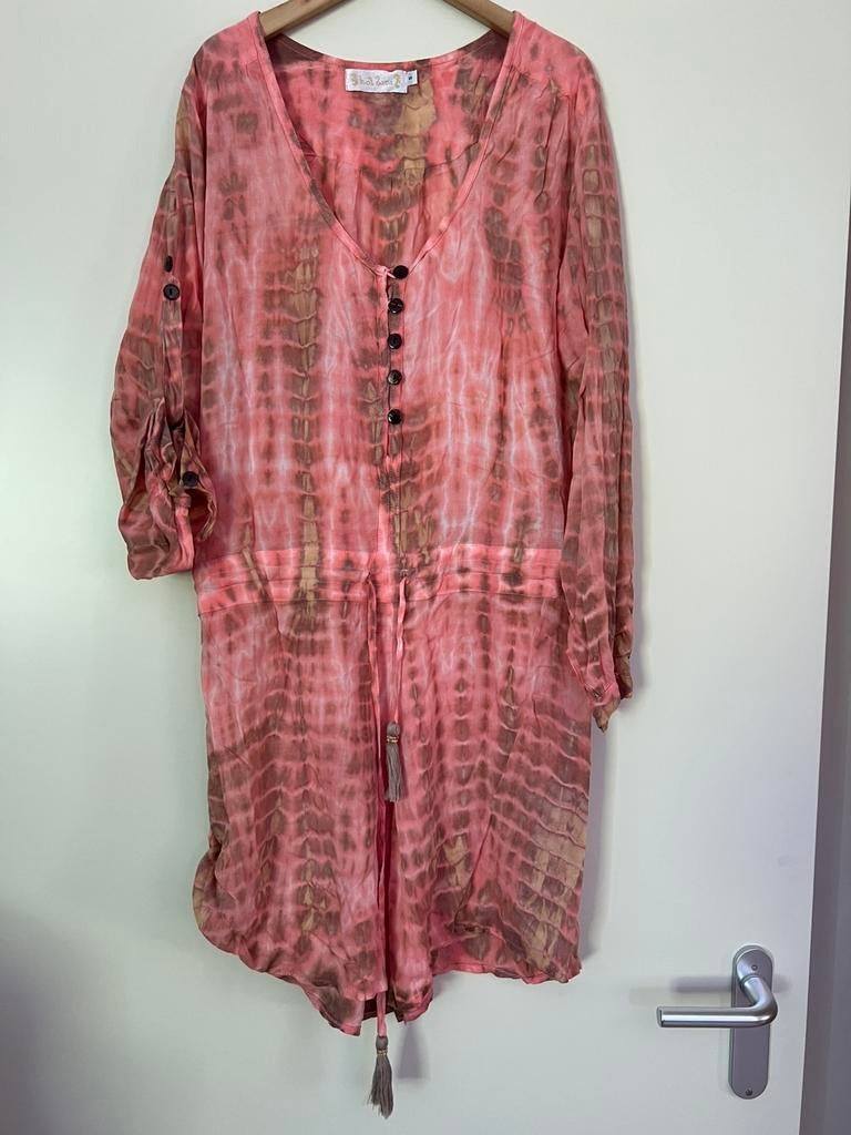 Hot Lava leuk jurkje/ maat S, Kleding | Dames, Verzenden, Zo goed als nieuw, Roze, Maat 36 (S)