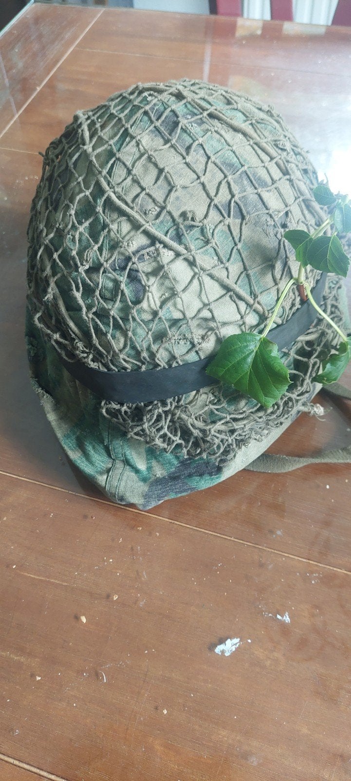 legerhelm incl binnen helm en camouflage, -, -, Ophalen of Verzenden, Landmacht