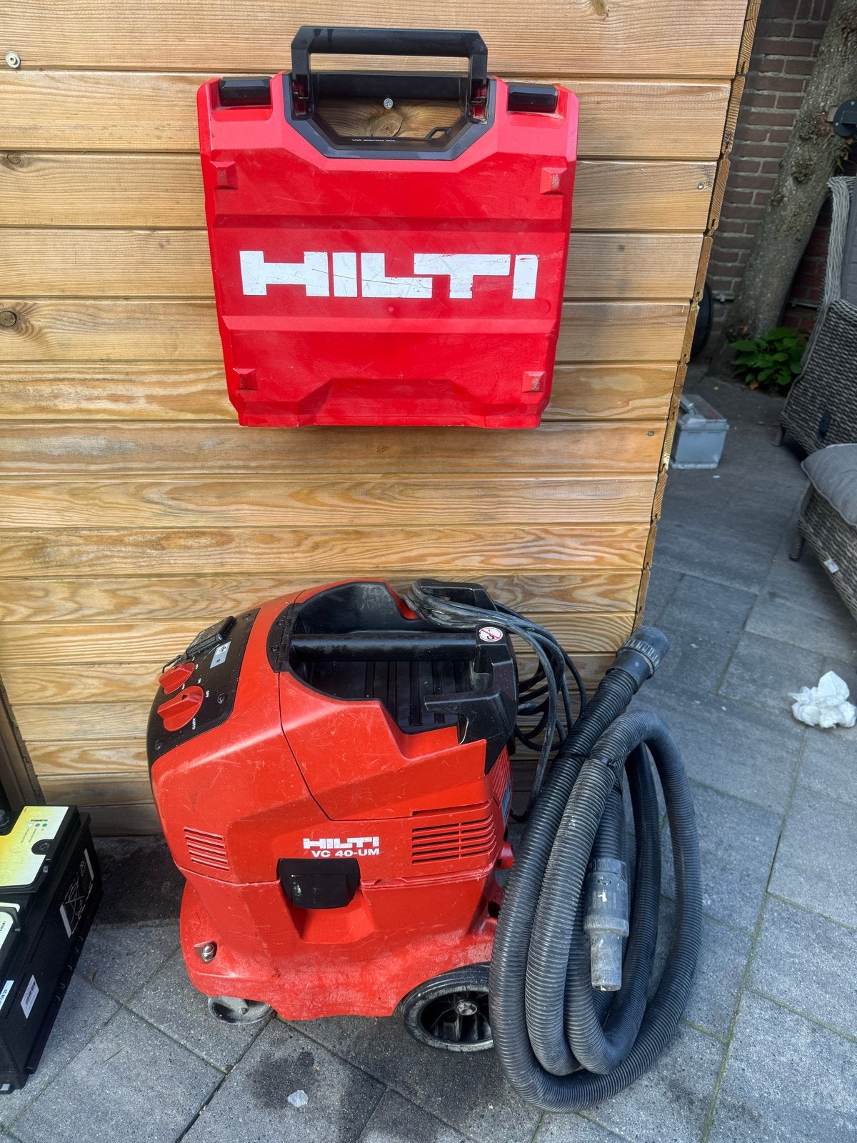 Hilti VC 40 UM stofzuiger met koffer en slang, Ophalen, Gebruikt, Waterstofzuiger