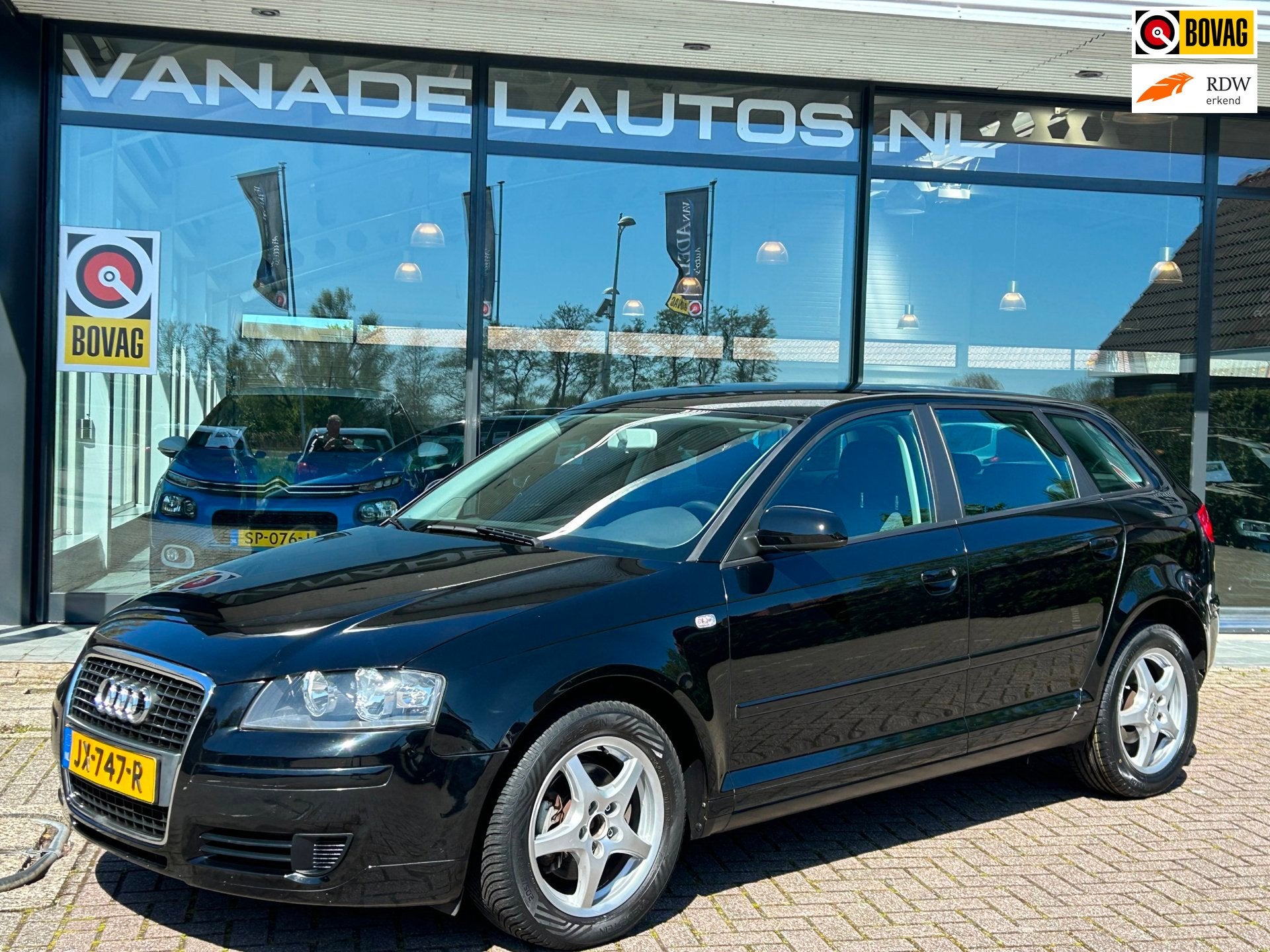 Audi A3 Sportback 1.4 TFSI Ambition Pro Line 5Drs Clima 16", Voorwielaandrijving, Gebruikt, 4 cilinders, Zwart