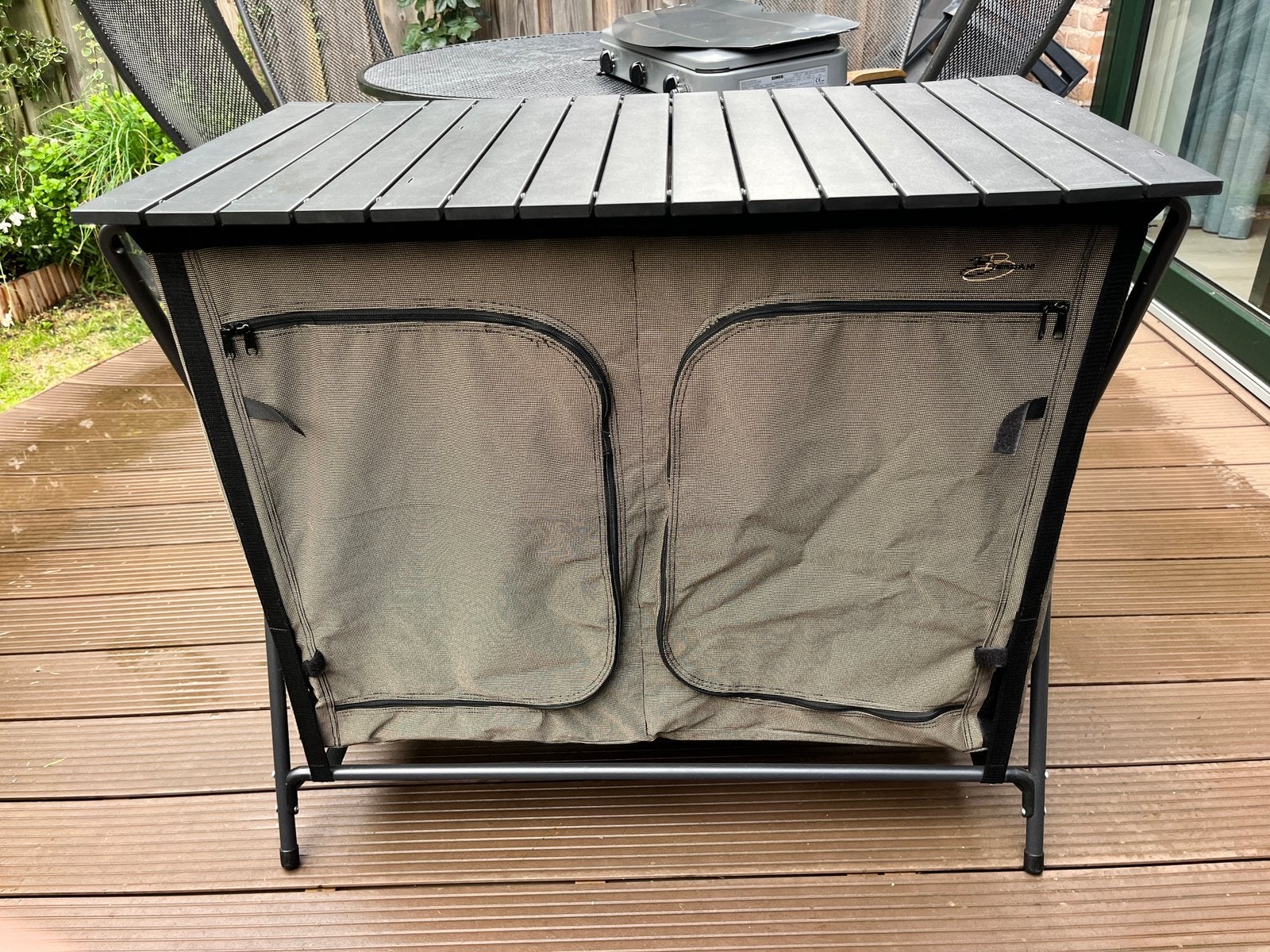 Kooktafel met driepits gasstel zgan, Ophalen, Zo goed als nieuw