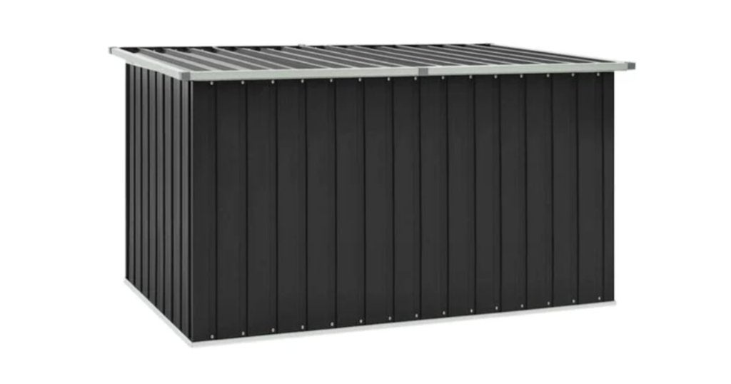 VidaXL Tuinbox 171x99x93 cm antraciet, Kunststof, Nieuw, Ophalen of Verzenden, Containerberging