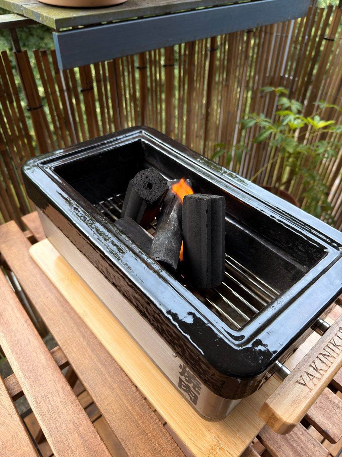 Yakiniku Shichirin Grill BBQ - Compact en Draagbaar, Ophalen, Zo goed als nieuw