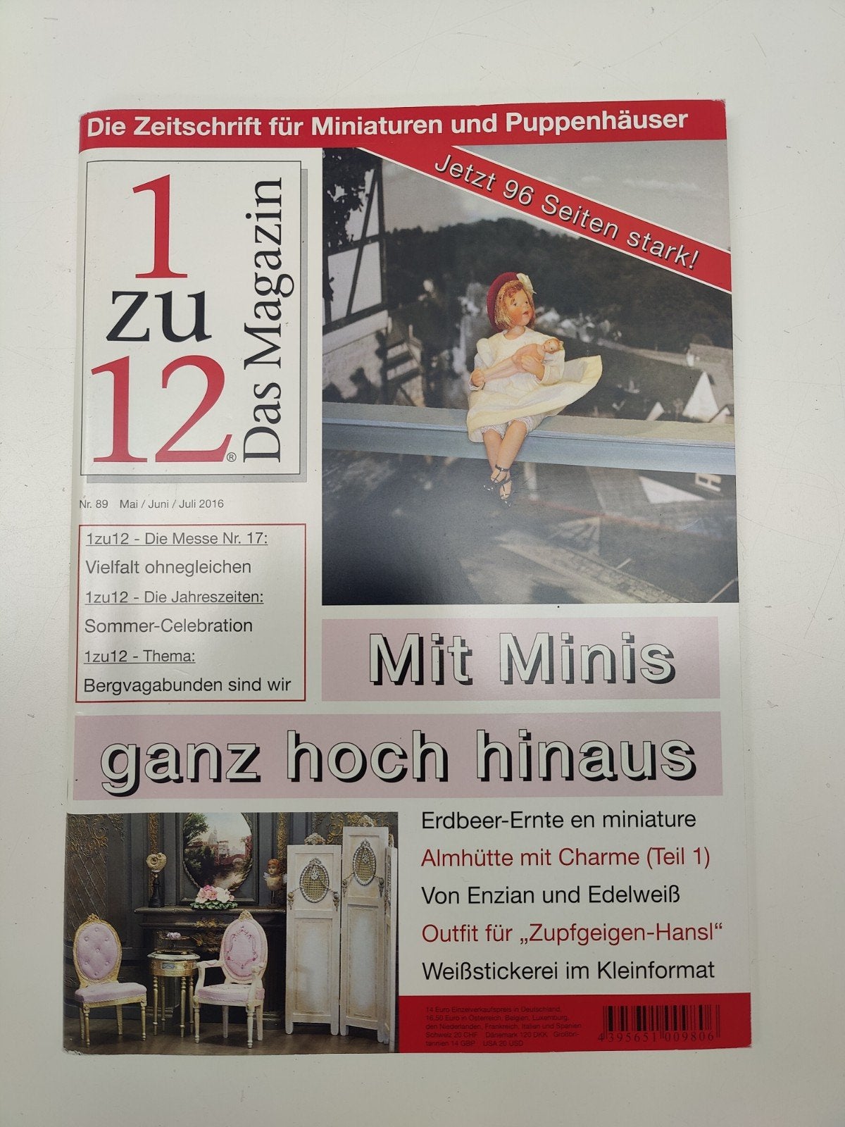 1 zu 12 Das Magazin - Nr. 89 (2016) - Goede staat, Ophalen of Verzenden, Gelezen, Overige typen