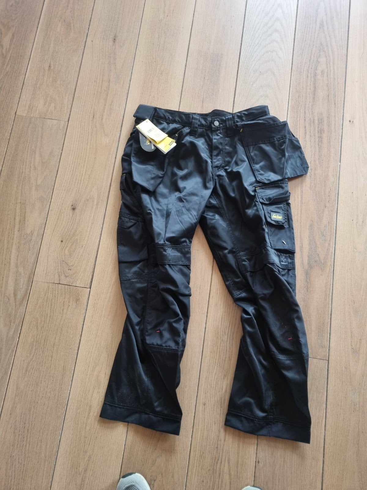 Snickers Workwear Craftsmen Trousers HP DuraTwill Zwart, Ophalen of Verzenden