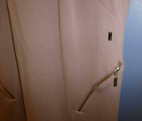 Anna van Toor nude / oud roze jurk met ritsen mt 46 nr 32488, Anna van Toor, Anna van Toor, ., Maat 46/48 (XL) of groter