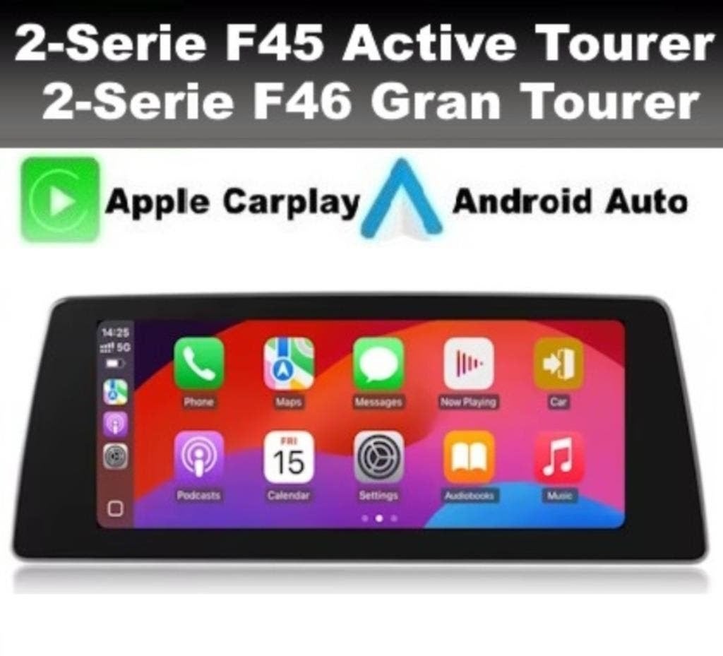 BMW 2serie F45 F46 navigatie android 14 apple carplay dab+, Ophalen of Verzenden, Nieuw