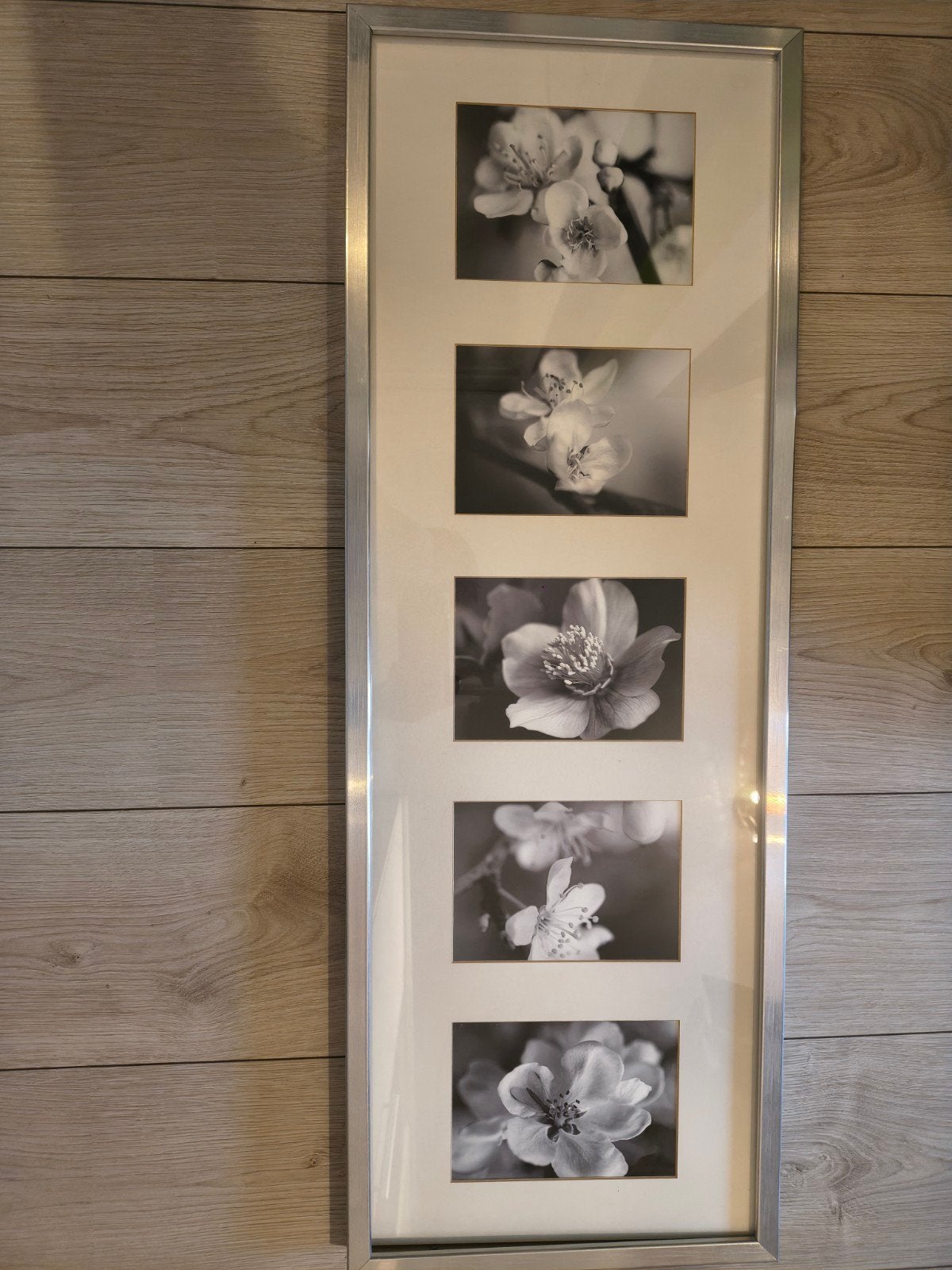 luxe foto lijst met bloemen, Ophalen, 32 cm, 90 cm, Zo goed als nieuw
