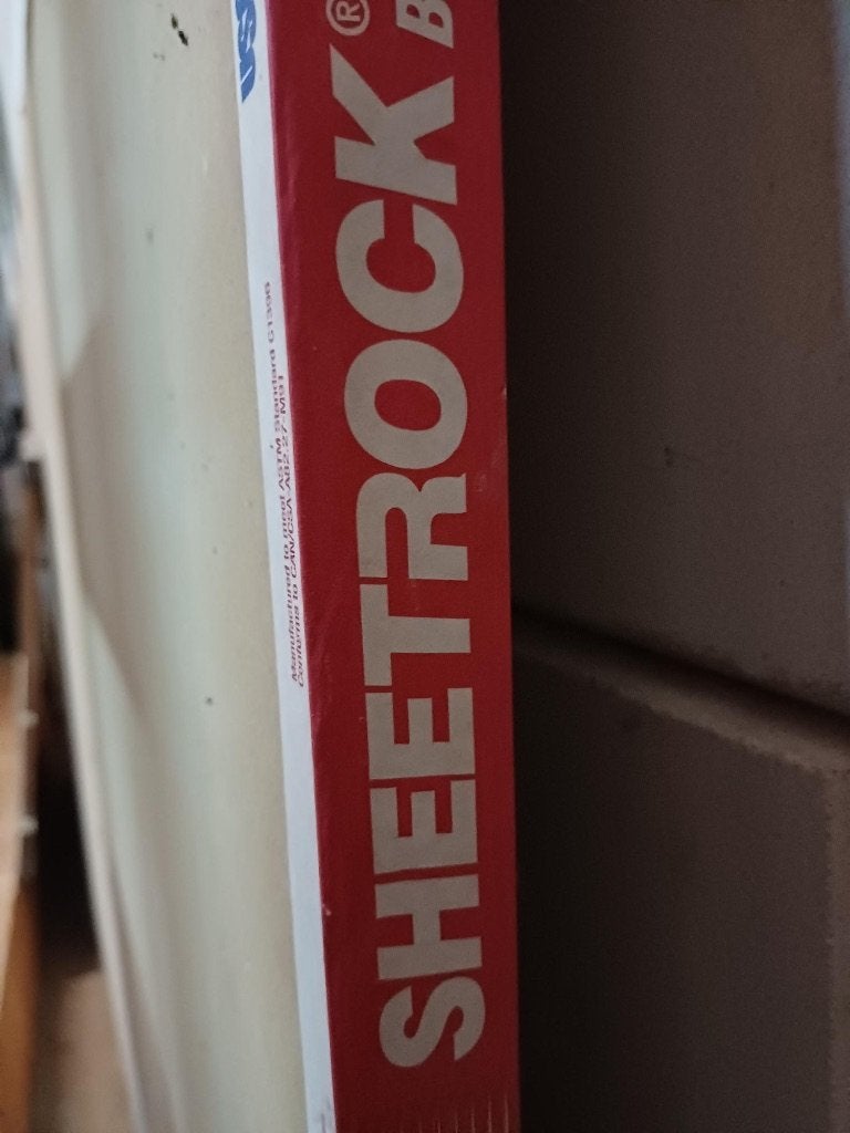 2 Sheetrock gipsplaten 122 x 244 cm, 15,9 mm dik, gratis, Ophalen, Minder dan 25 mm, Overige typen, Nieuw