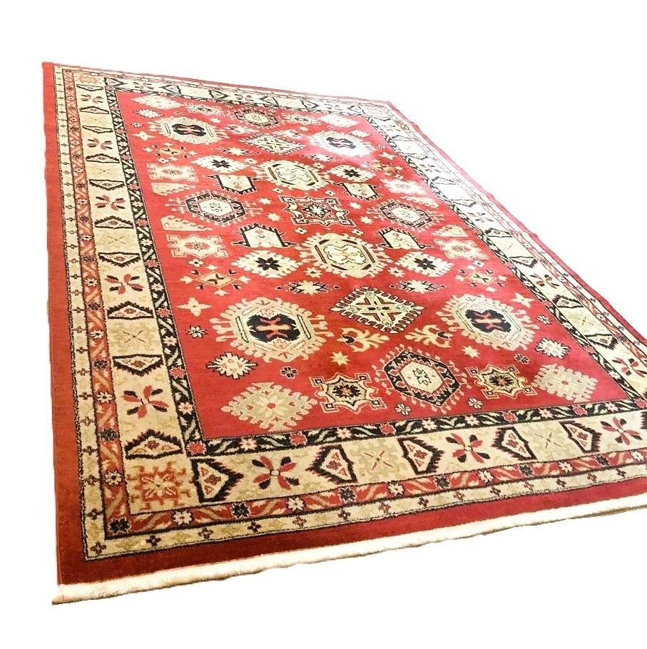 Grote Perzisch tapijt - Oosters vloerkleed wol kazak, Huis en Inrichting, Gebruikt, 200 cm of meer, Ophalen of Verzenden, 200 cm of meer
