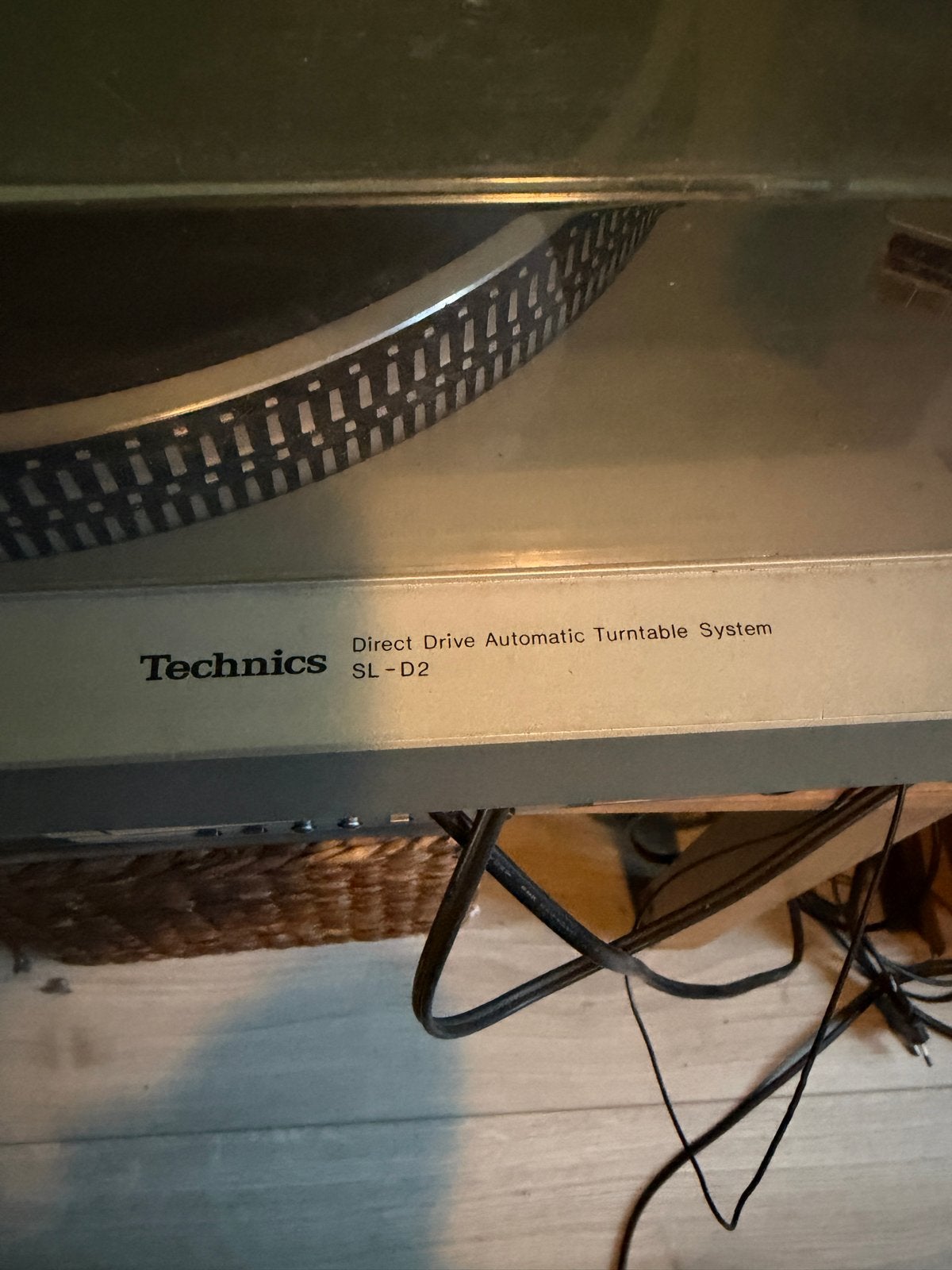 Technics SL-D2 Direct Drive Automatische Platenspeler, Gebruikt, Pitch-regelaar, Ophalen of Verzenden, Platenspeler