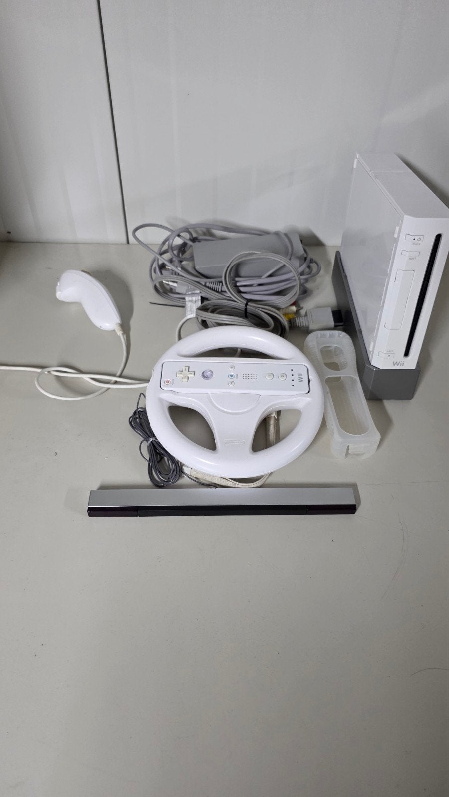 Witte wii met games, Spelcomputers en Games, Ophalen of Verzenden, Zo goed als nieuw, Met 1 controller, Met games