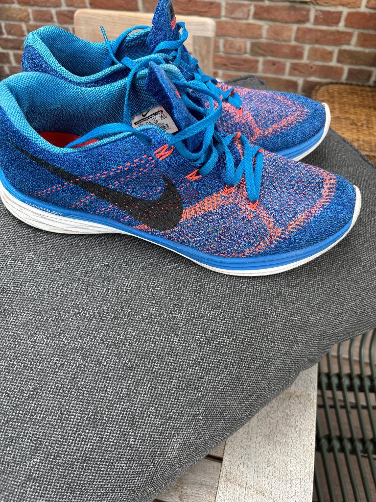 Nike Flyknit maat 47, Blauw, Sportschoenen, Nike, Ophalen of Verzenden