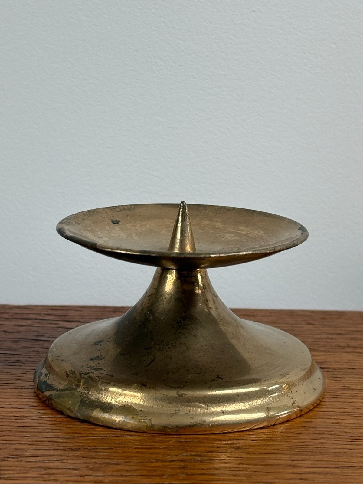 Messing kandelaar, Ophalen of Verzenden, Koper of Brons
