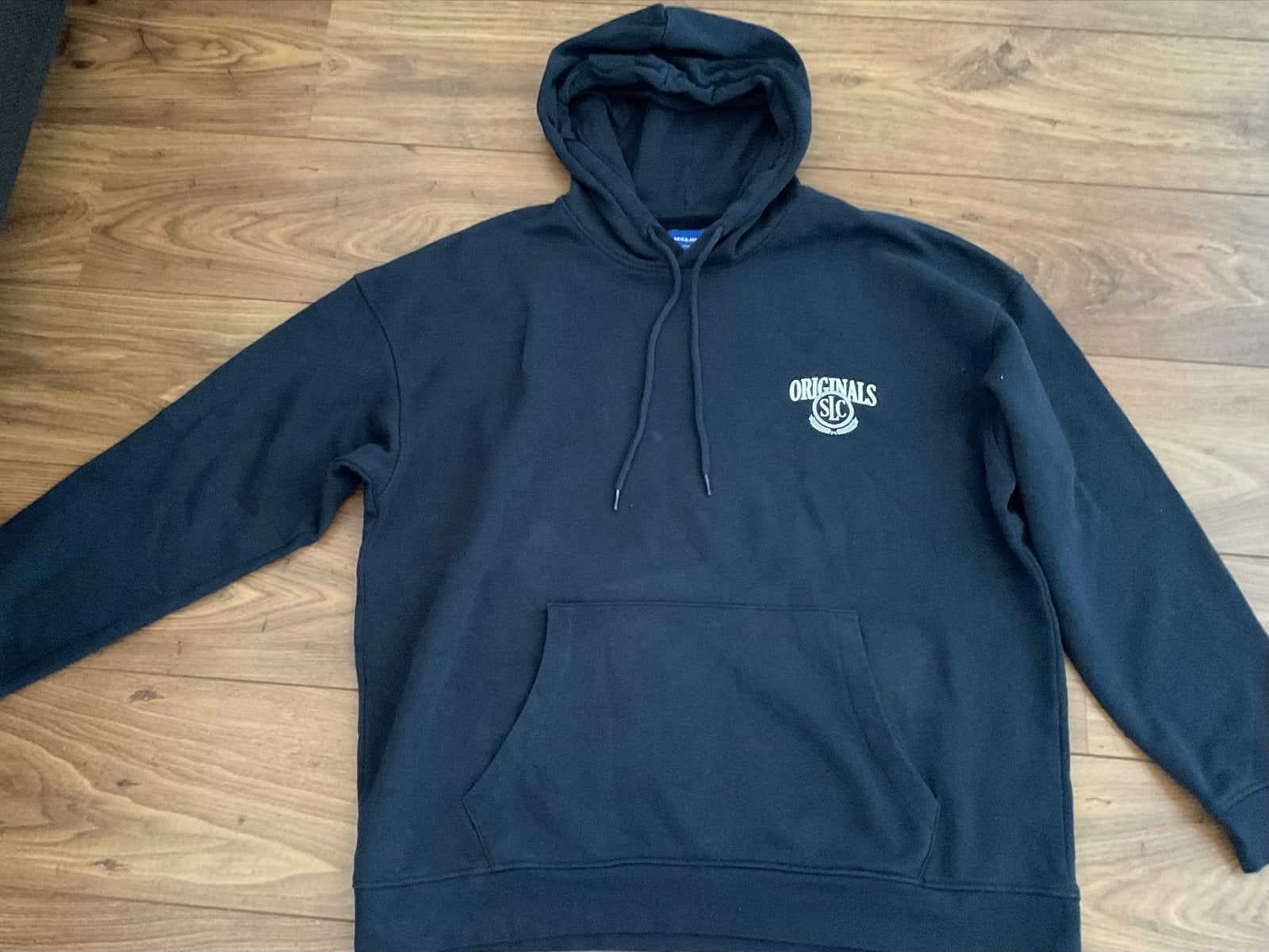 Jack & Jones Originals hoodie - Maat XXL, Kleding | Heren, Grote Maten, Ophalen of Verzenden, Zo goed als nieuw, Blauw, Trui of Vest