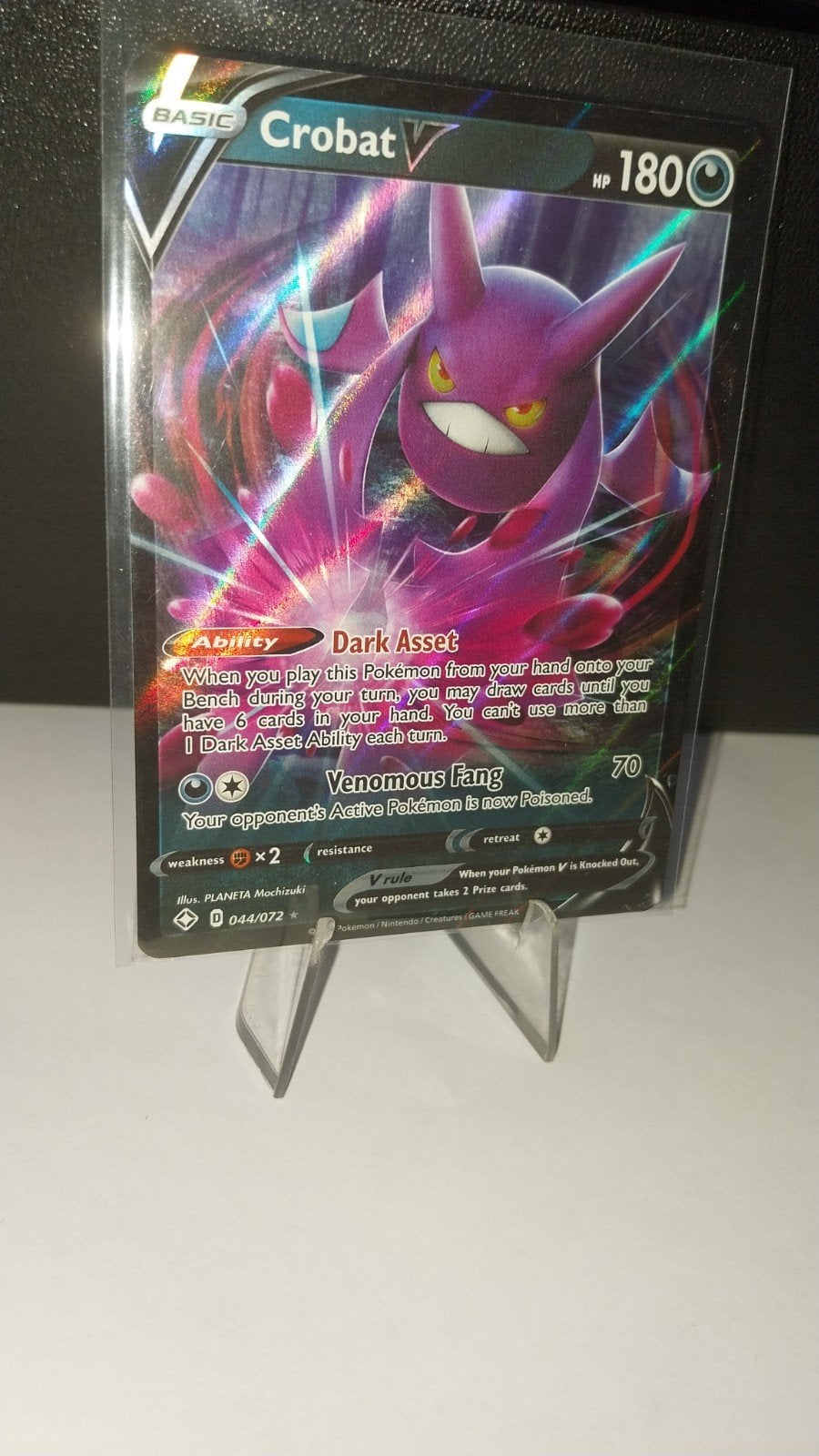 Crobat V Pokémon TCG Kaart - Shining Fates (044/072), Ophalen of Verzenden