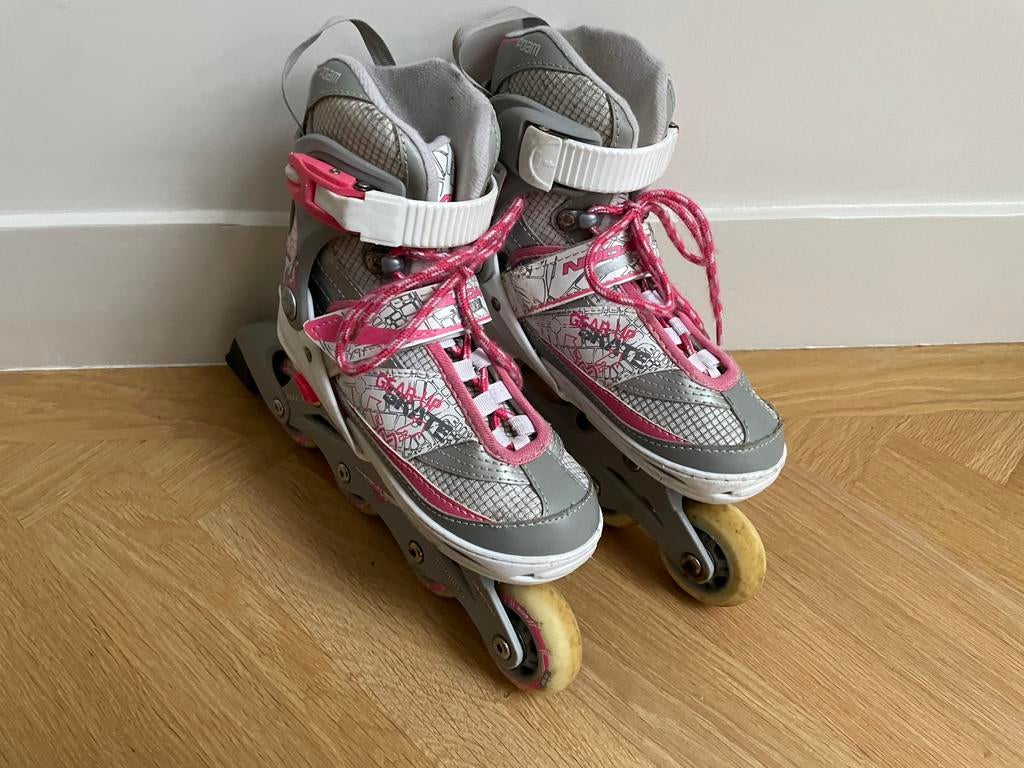 Nijdam junior combo skates en schaatsen  maat 31-34, Ophalen of Verzenden, Verstelbaar, Zo goed als nieuw, Kinderen