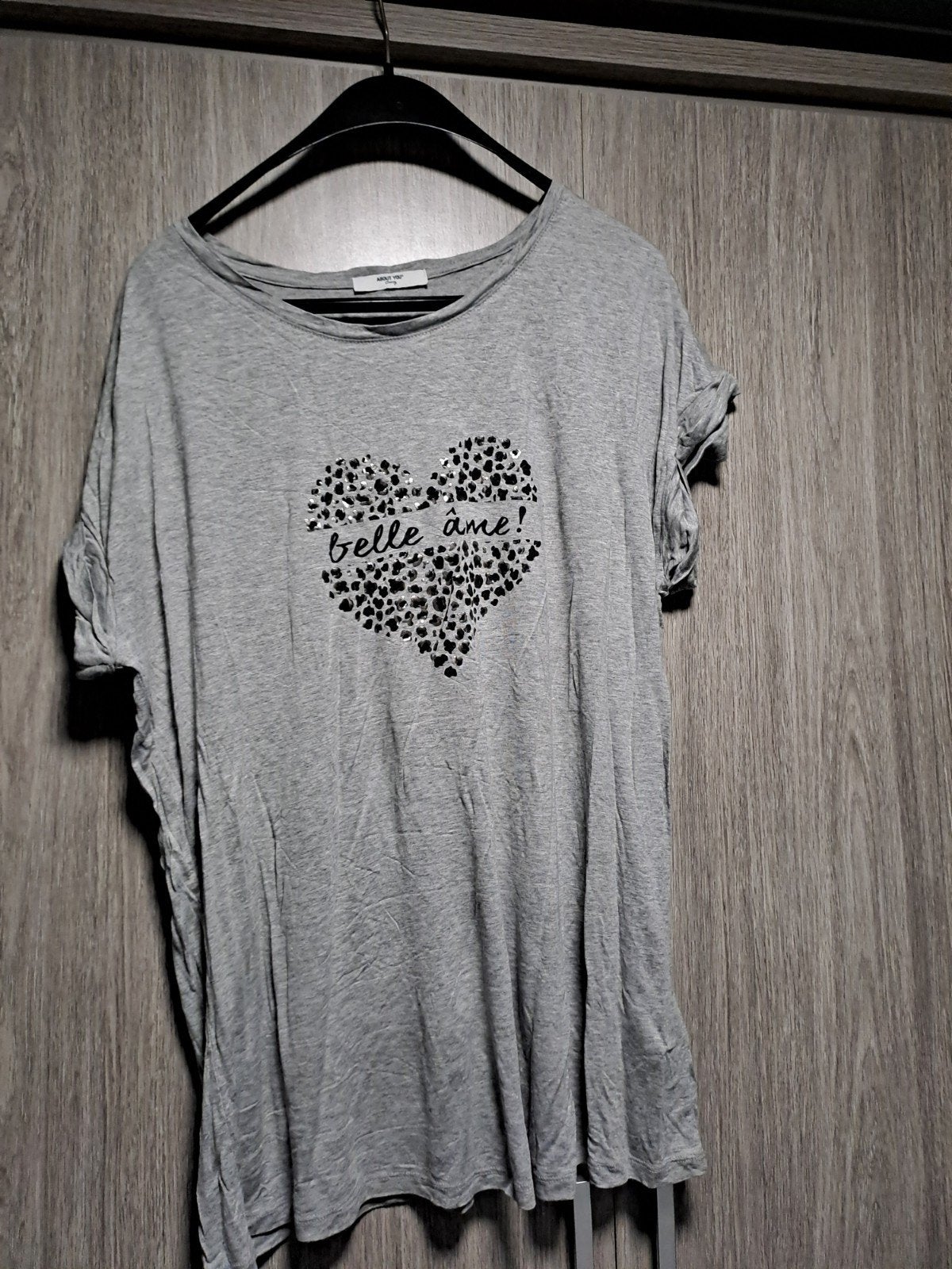 Shirt maat 50, Nieuw, Grijs, About You, Shirt of Top