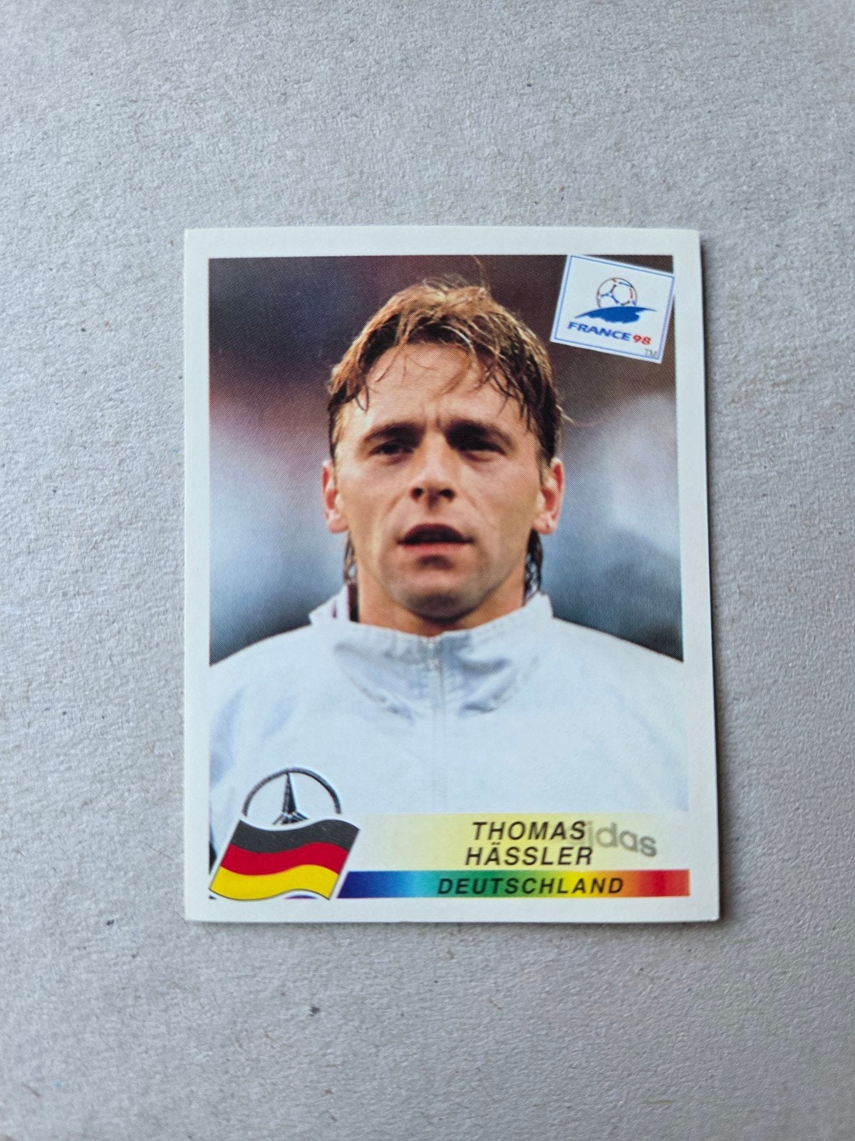 Panini WK 98, Verzamelen, Ophalen of Verzenden, Zo goed als nieuw, Buitenlandse clubs, Poster, Plaatje of Sticker