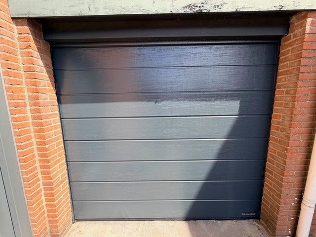 Garagedeur hormann, Ophalen, 120 cm of meer, Garagedeur, Zo goed als nieuw