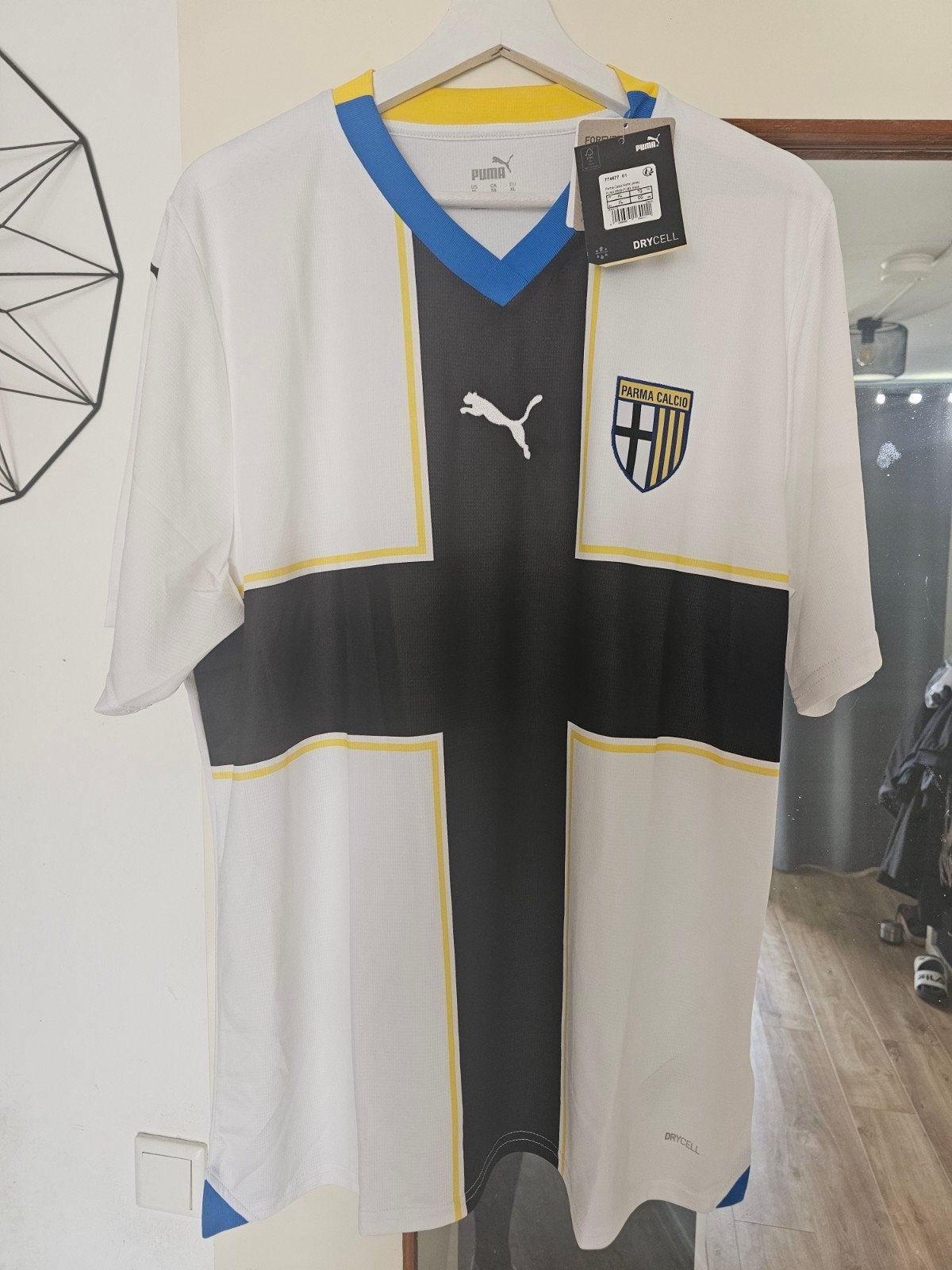 Parma thuisshirt 23/24 nieuw met kaartjes, Maat XL, Ophalen of Verzenden, Nieuw, Shirt