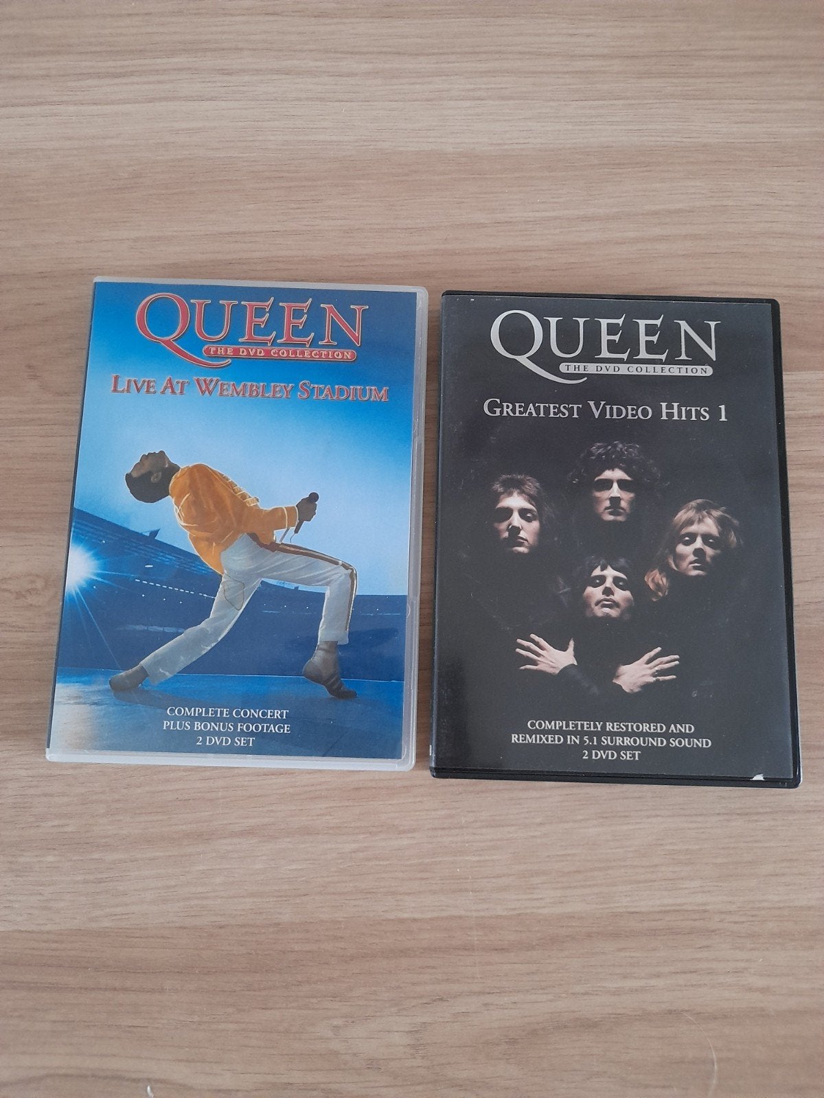 2 muziek DVD's van Queen., Alle leeftijden, Ophalen, Zo goed als nieuw, Muziek en Concerten