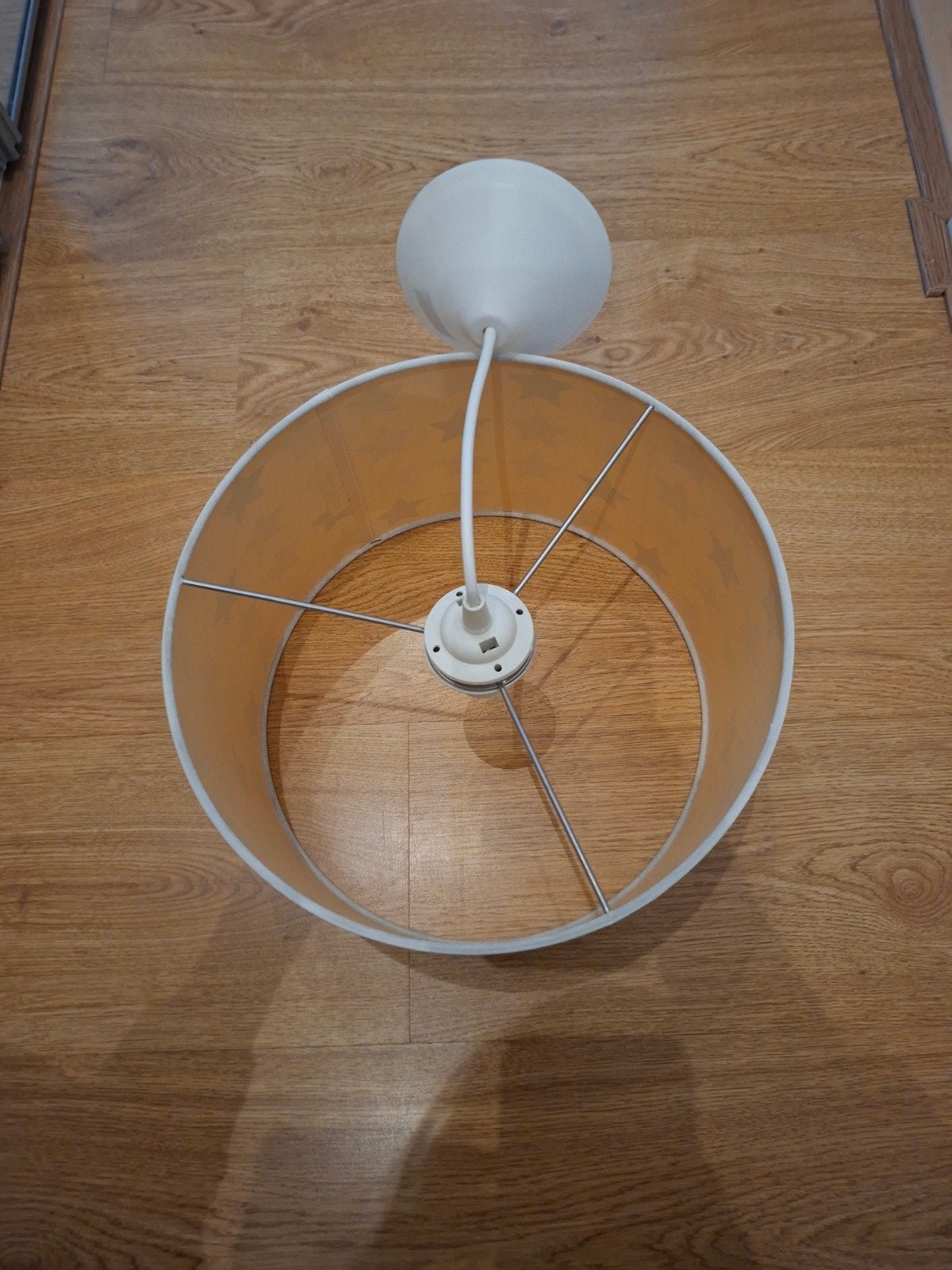 Little Dutch hanglamp met sterrenpatroon, Ophalen, Zo goed als nieuw, Metaal, Kinderkamer, Sterren, Speels