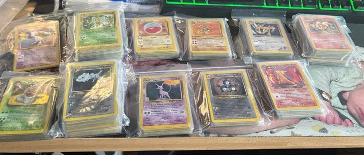 Foto 4 van Vintage Pokemon kaarten collectie