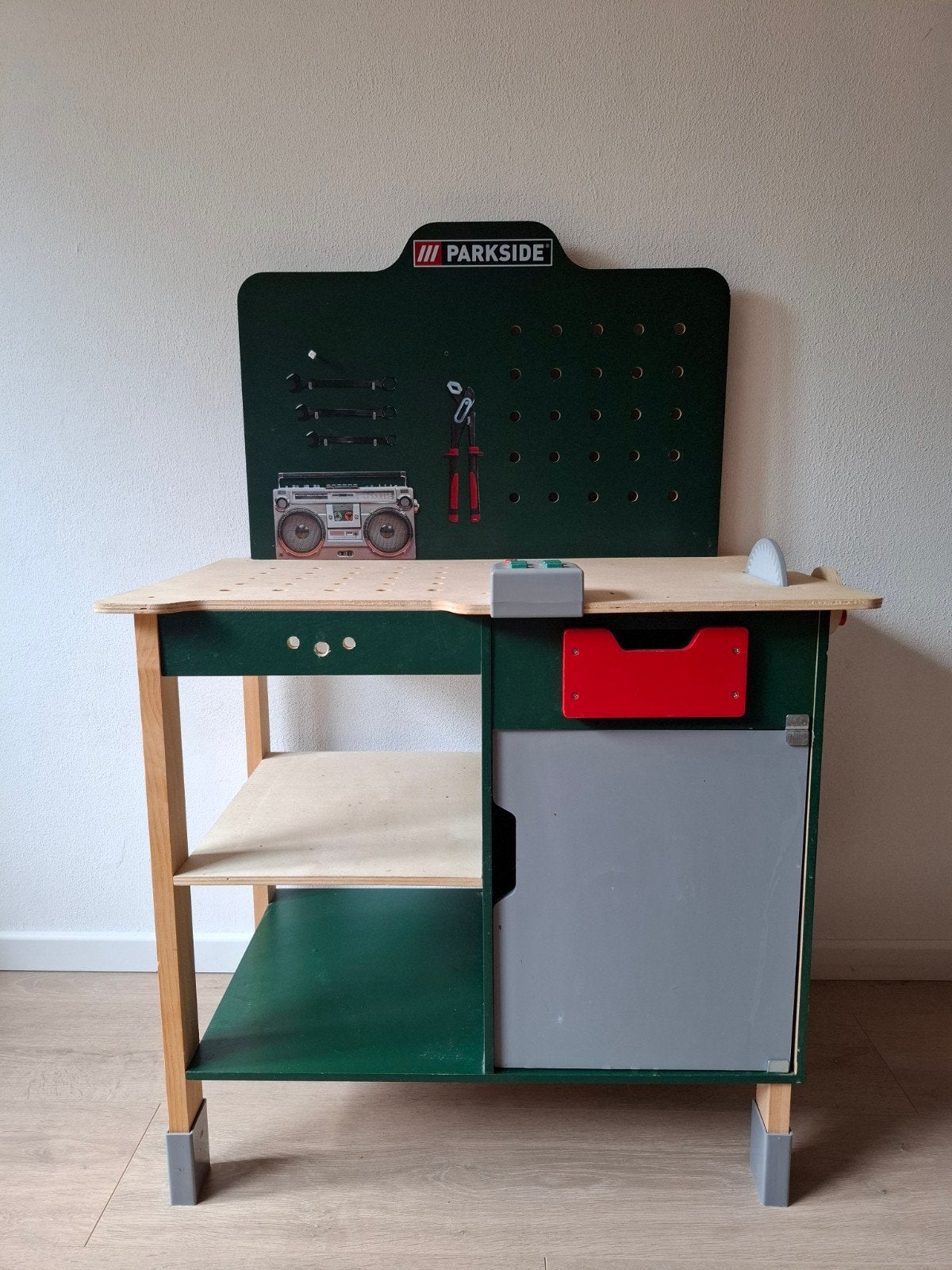 Parkside Kinderwerkbank met geluidseffecten, Kinderen en Baby's, Speelgoed | Overig, Ophalen, Gebruikt, Jongen of Meisje