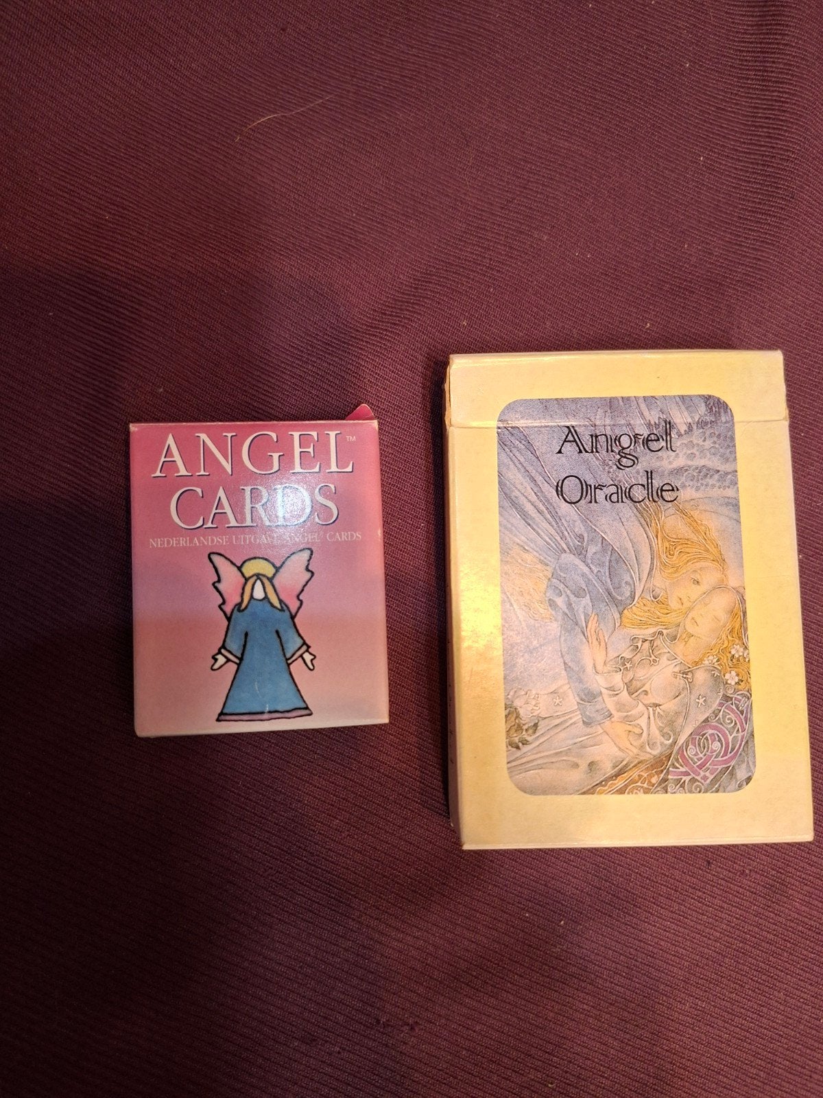 Angel Oracle kaarten Sulamith Wulfing en Angel Cards doosje, Ophalen of Verzenden, Gebruikt