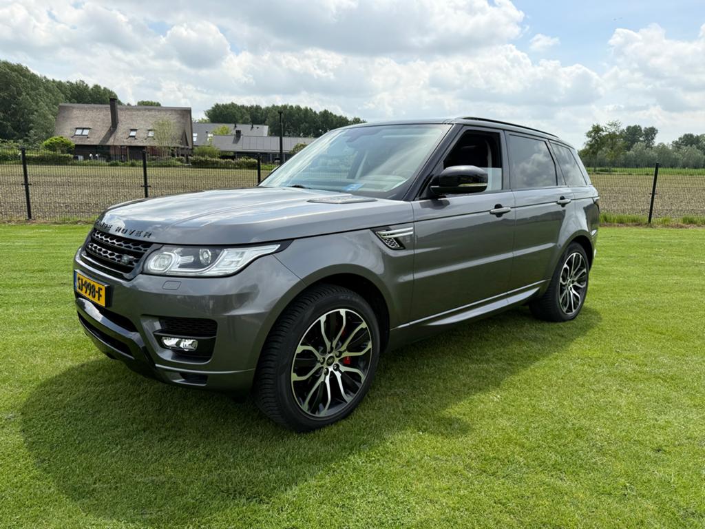 Land Rover Range Rover (sport) 7 Zitter 3.0 Sdv6 AUT Grijs, Auto's, Land Rover, Euro 5, Zwart, 2993 cc, 255 €/maand