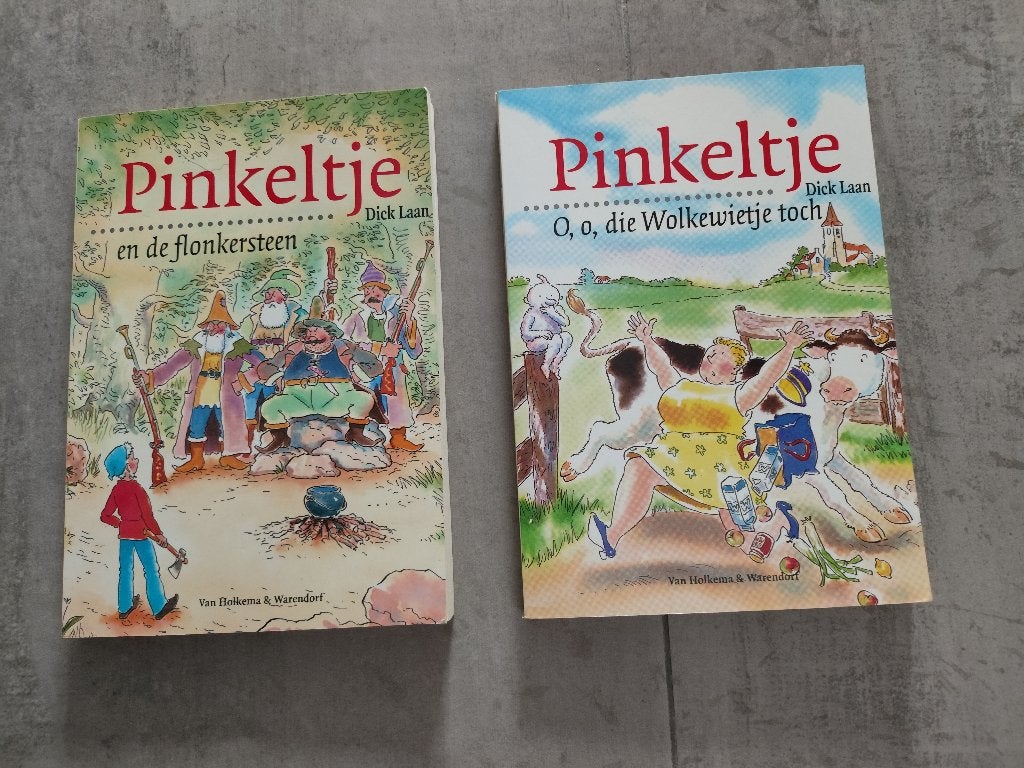 Pinkeltje 2 boeken in zeer nette staat, Ophalen of Verzenden, Zo goed als nieuw, Fictie algemeen