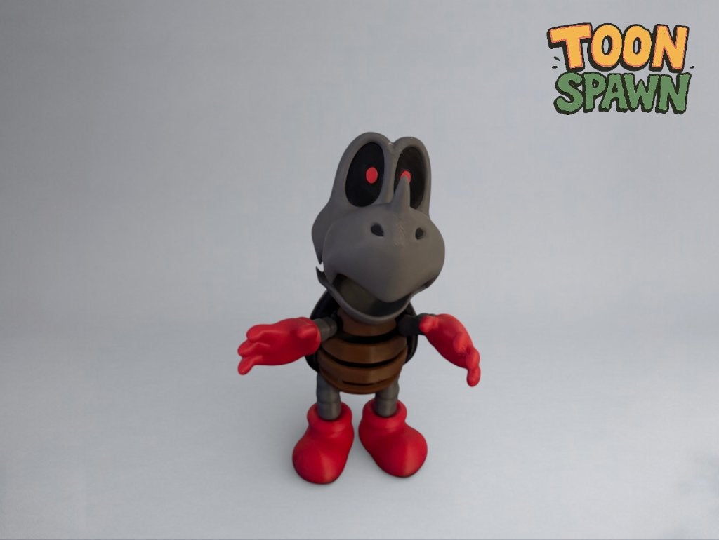 Spiny Dry Bones – 19 cm – Super Mario Figuur, Ophalen of Verzenden, Nieuw, Fantasy