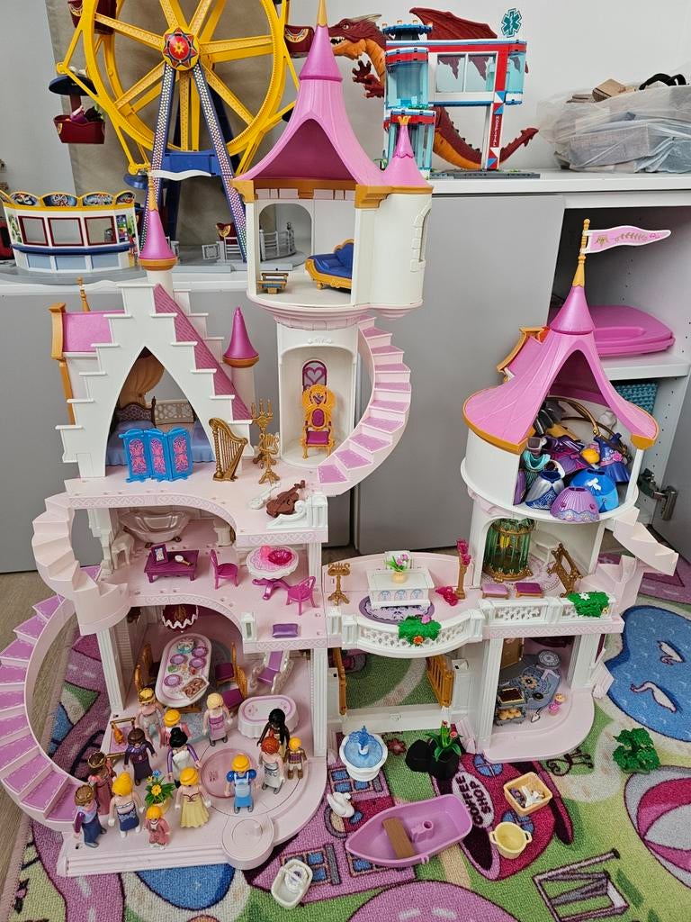 Megagroot playmobil prinsessenkasteel, Ophalen of Verzenden