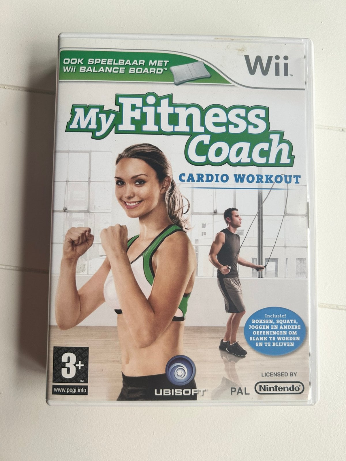 Wii spel my fitness coach, Ophalen, 1 speler, Zo goed als nieuw, Vanaf 3 jaar