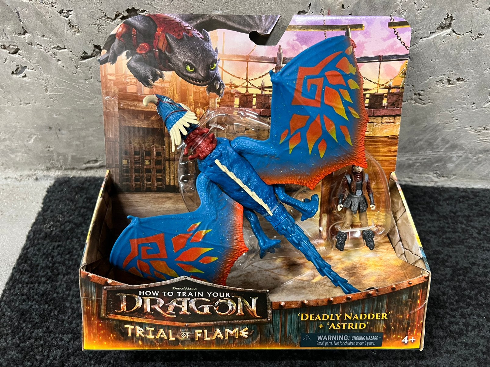 NIEUW: How To Train Your Dragon - Deadly Nadder & Astrid, Ophalen of Verzenden, Nieuw
