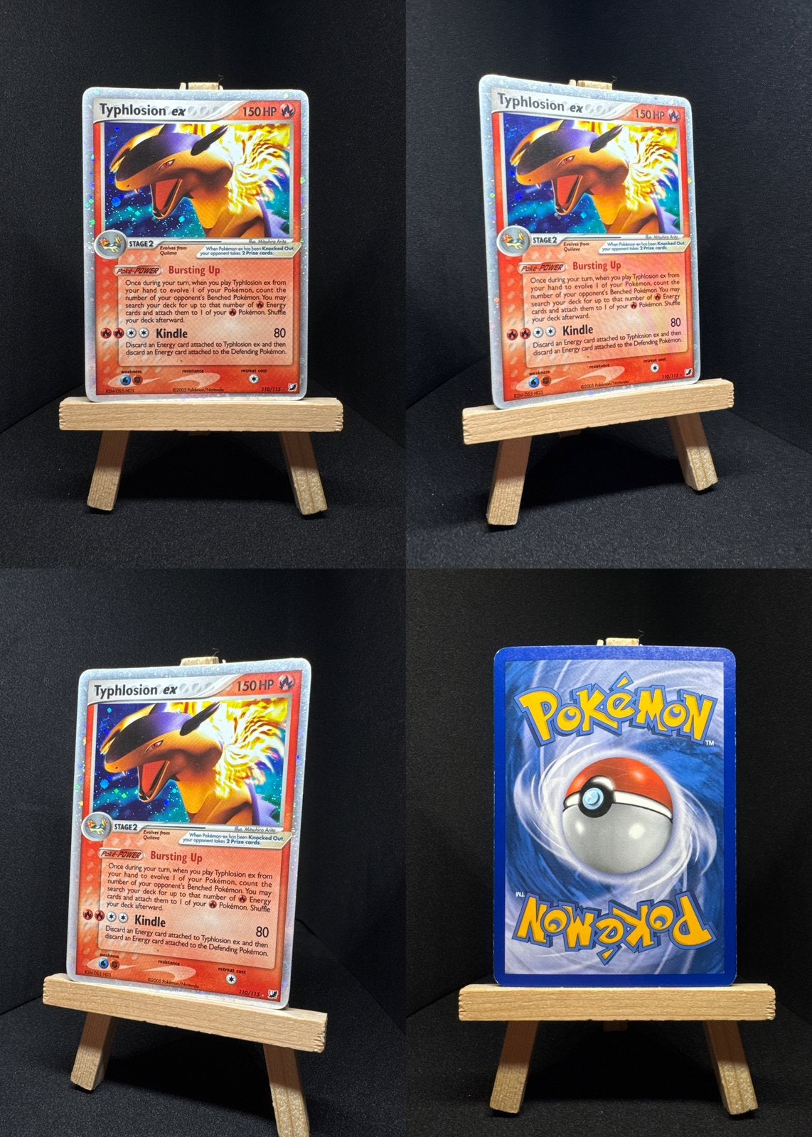 Typlosion ex 110/115, Ophalen of Verzenden, Zo goed als nieuw