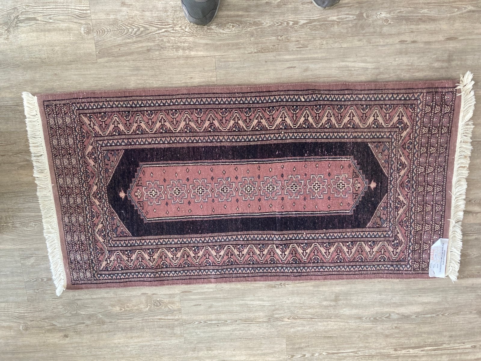 Perzisch vloerkleed - Zo goed als nieu, 100 tot 150 cm, Zo goed als nieuw, Rechthoekig, Rood