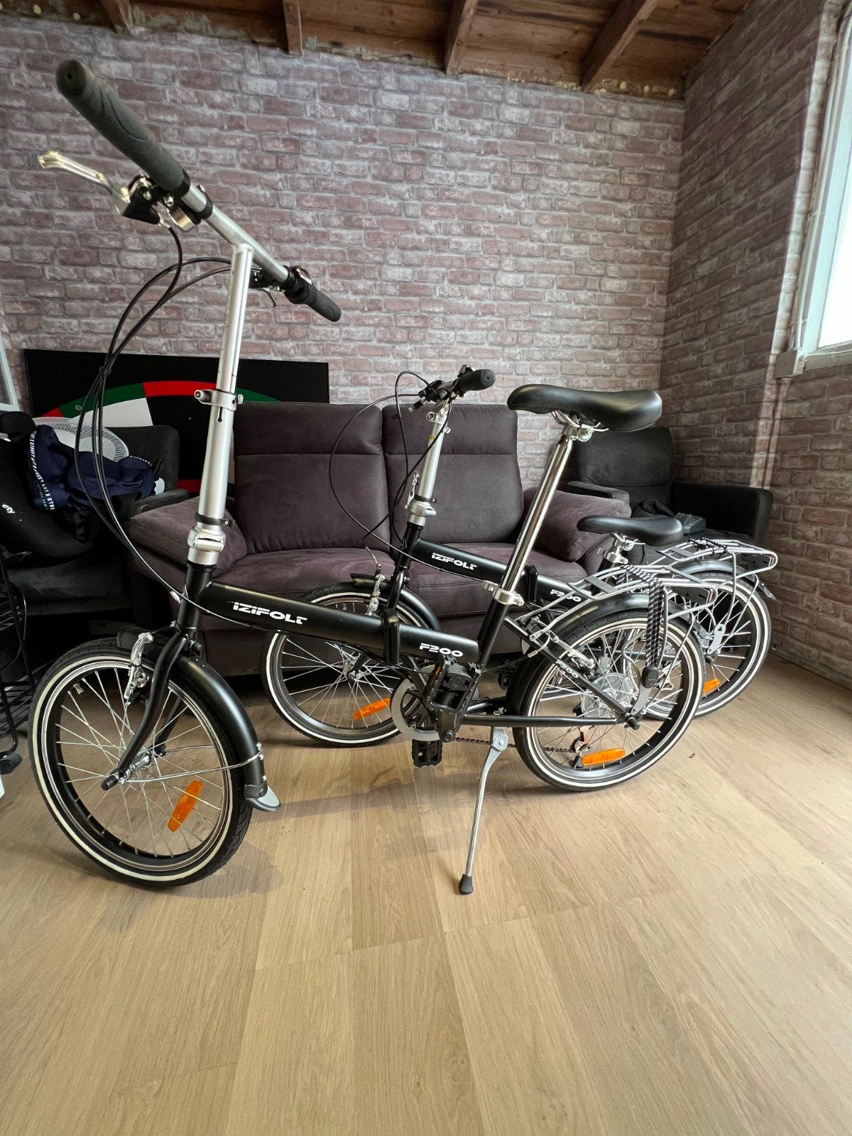 Izifolt F200 vouwfietsen - Compact en handig, Ophalen