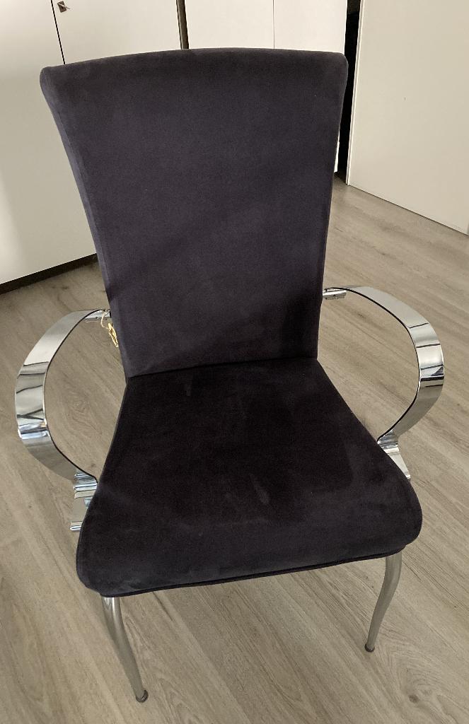 stoel Design, Ophalen, Blauw, Zo goed als nieuw, Eén