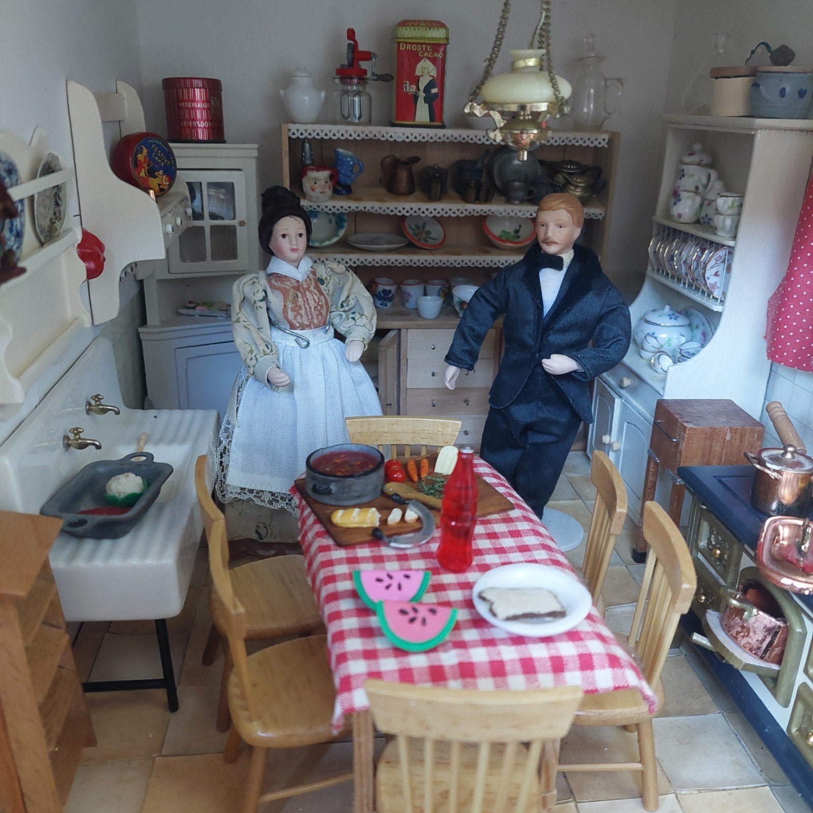 cola flesje voor poppenhuis, Ophalen of Verzenden, Poppenhuis