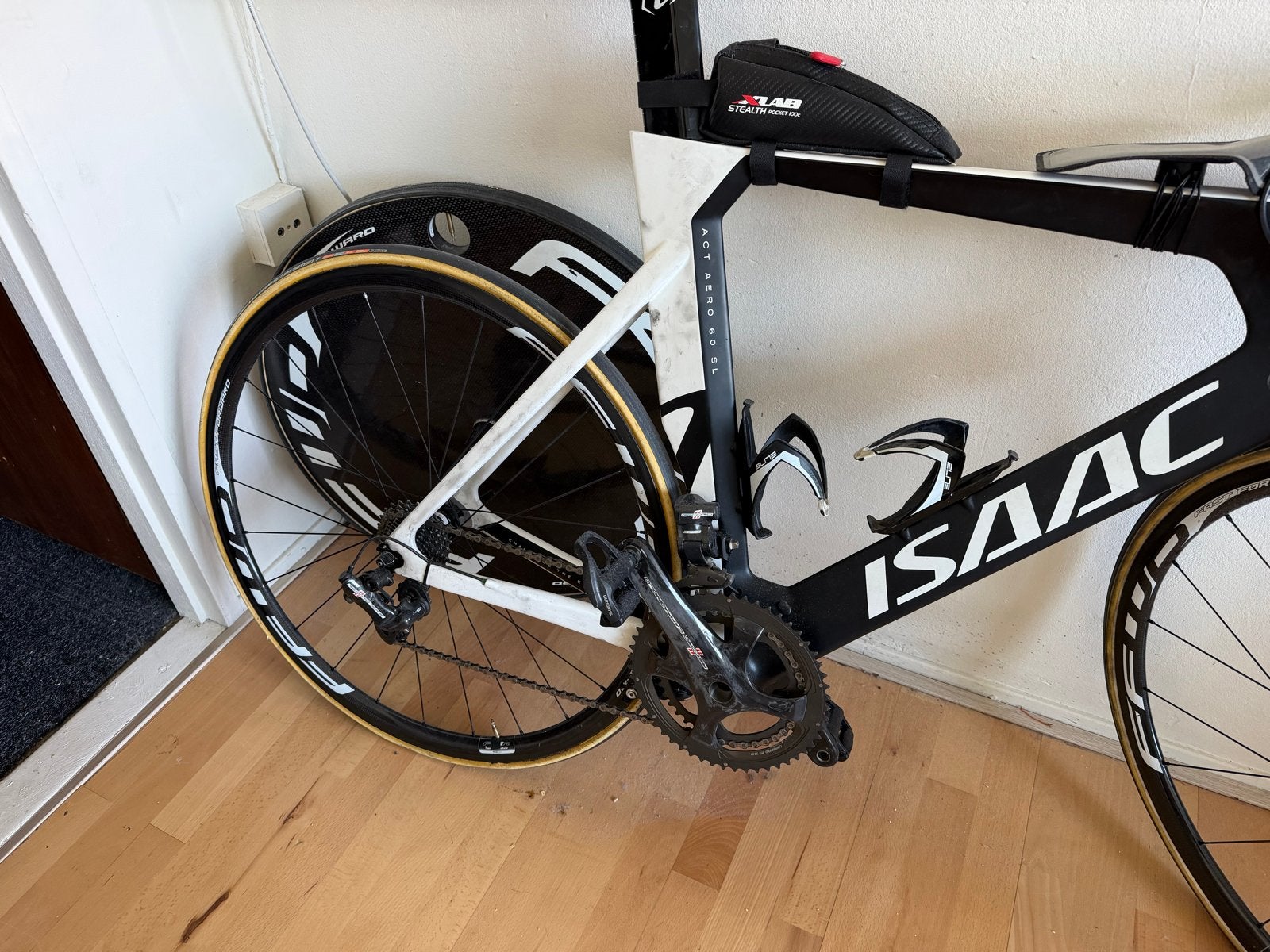 Isaac Muon 56 EPS disc wiel - Carbom - TT, Fietsen en Brommers, Fietsen | Racefietsen, 28 inch, Carbon, Zo goed als nieuw, Meer dan 20 versnellingen